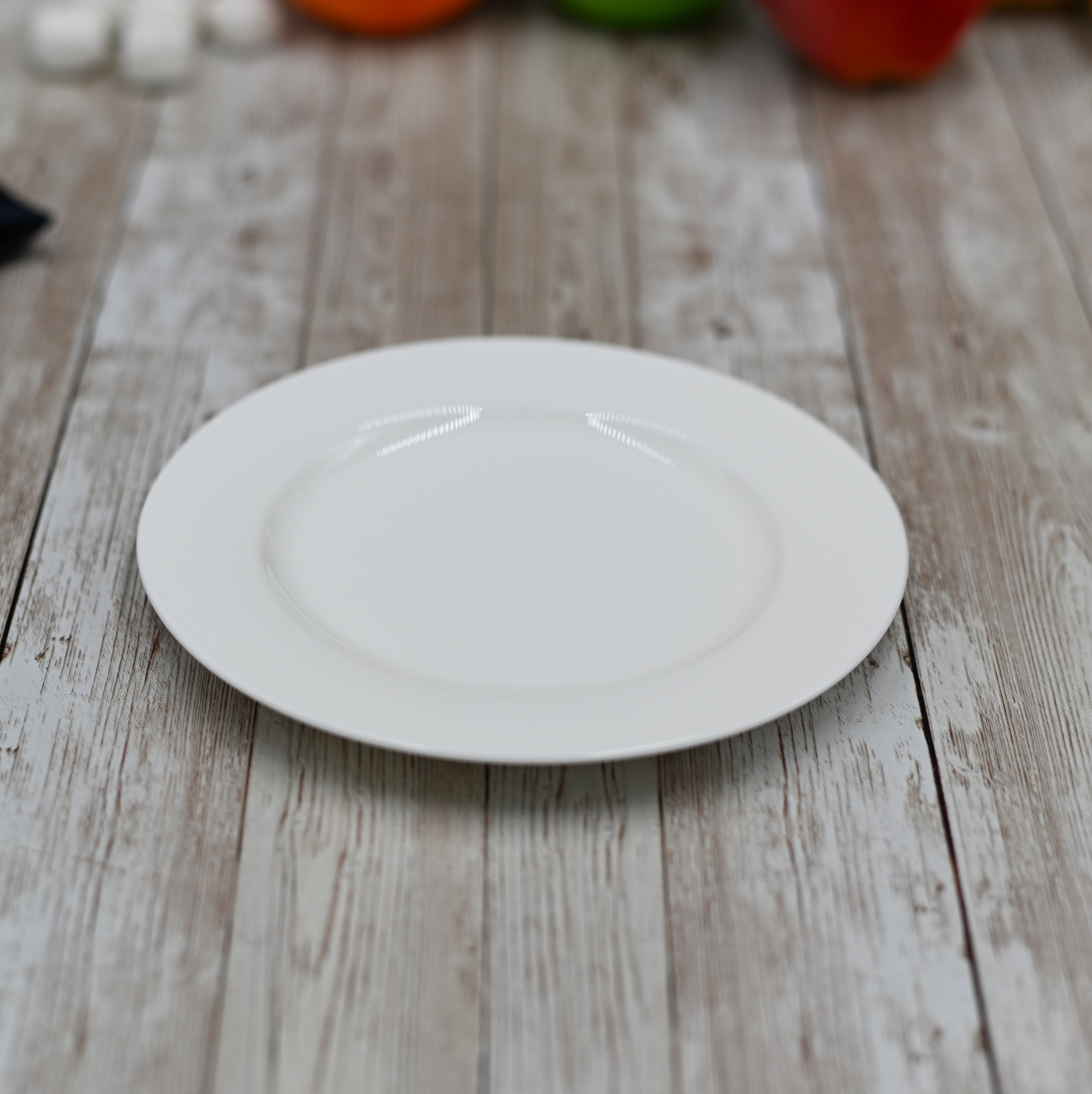 White Bread Plate 6" inch | 15 Cm