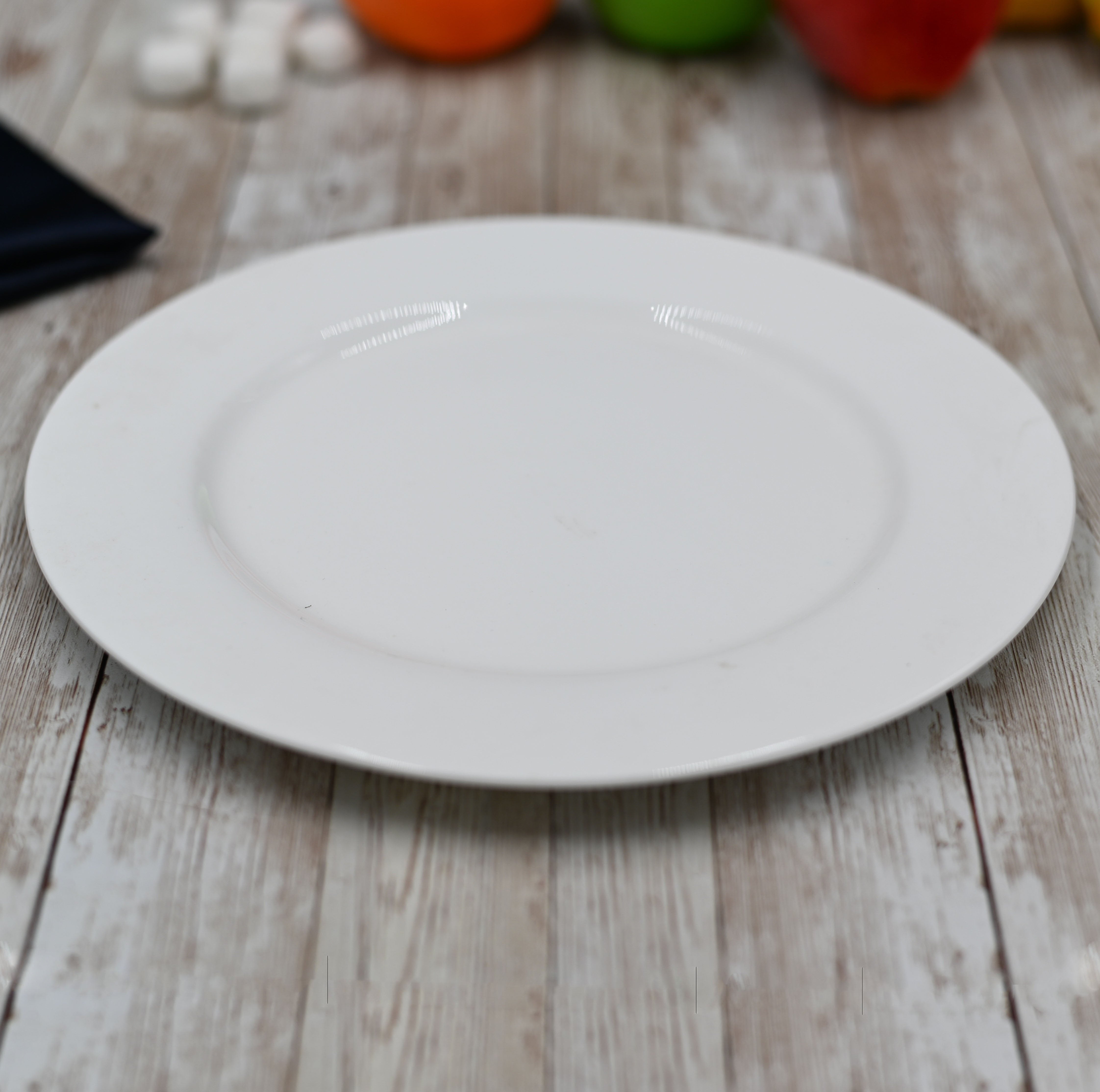 White Dinner Plate 9" inch | 23 Cm