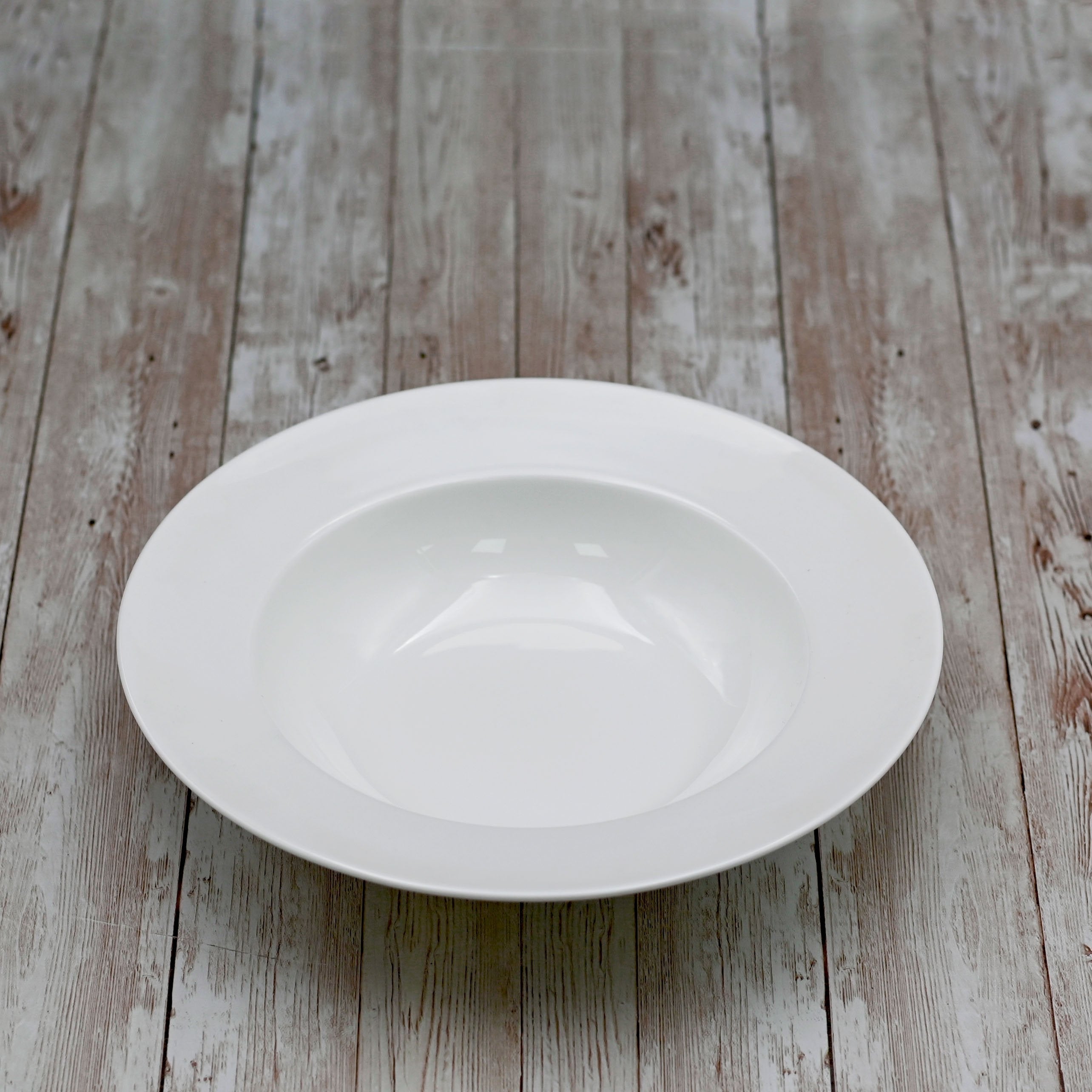 White Deep Plate 11" inch | 28 Cm 27 Oz | 800 Ml