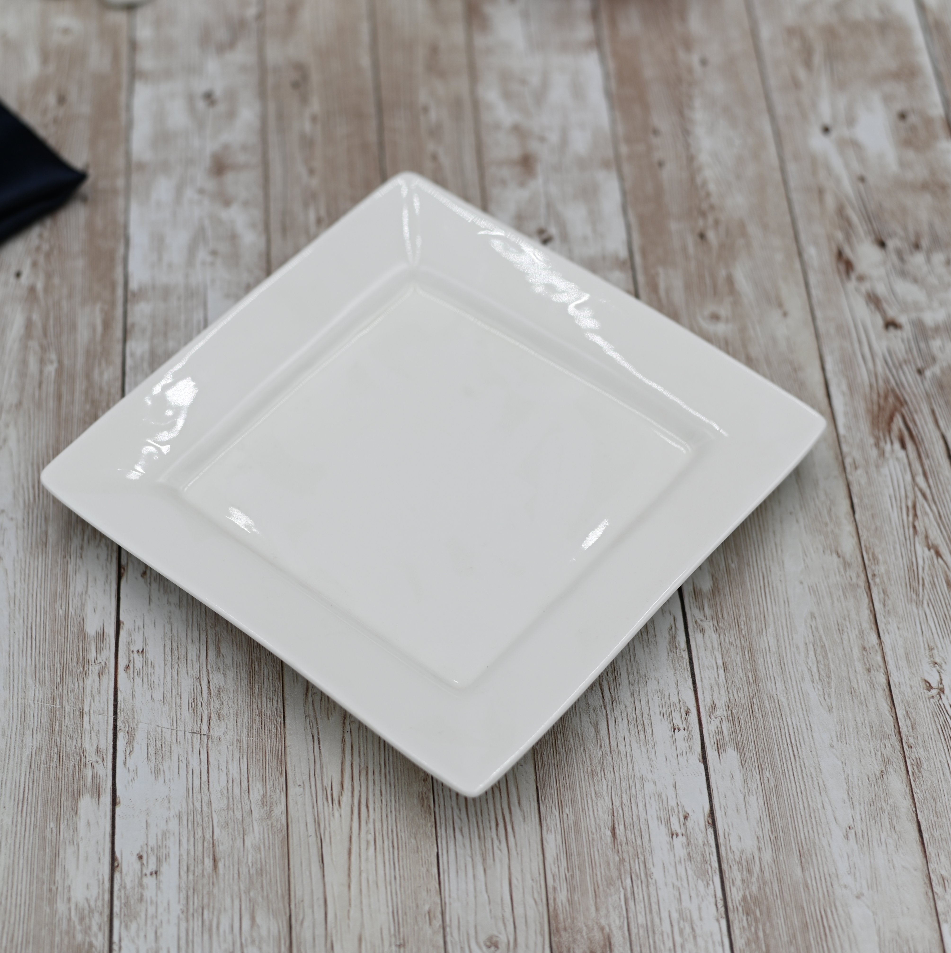 White Square Platter 11.5" inch X 11.5" inch | 29.5 X 29.5 Cm