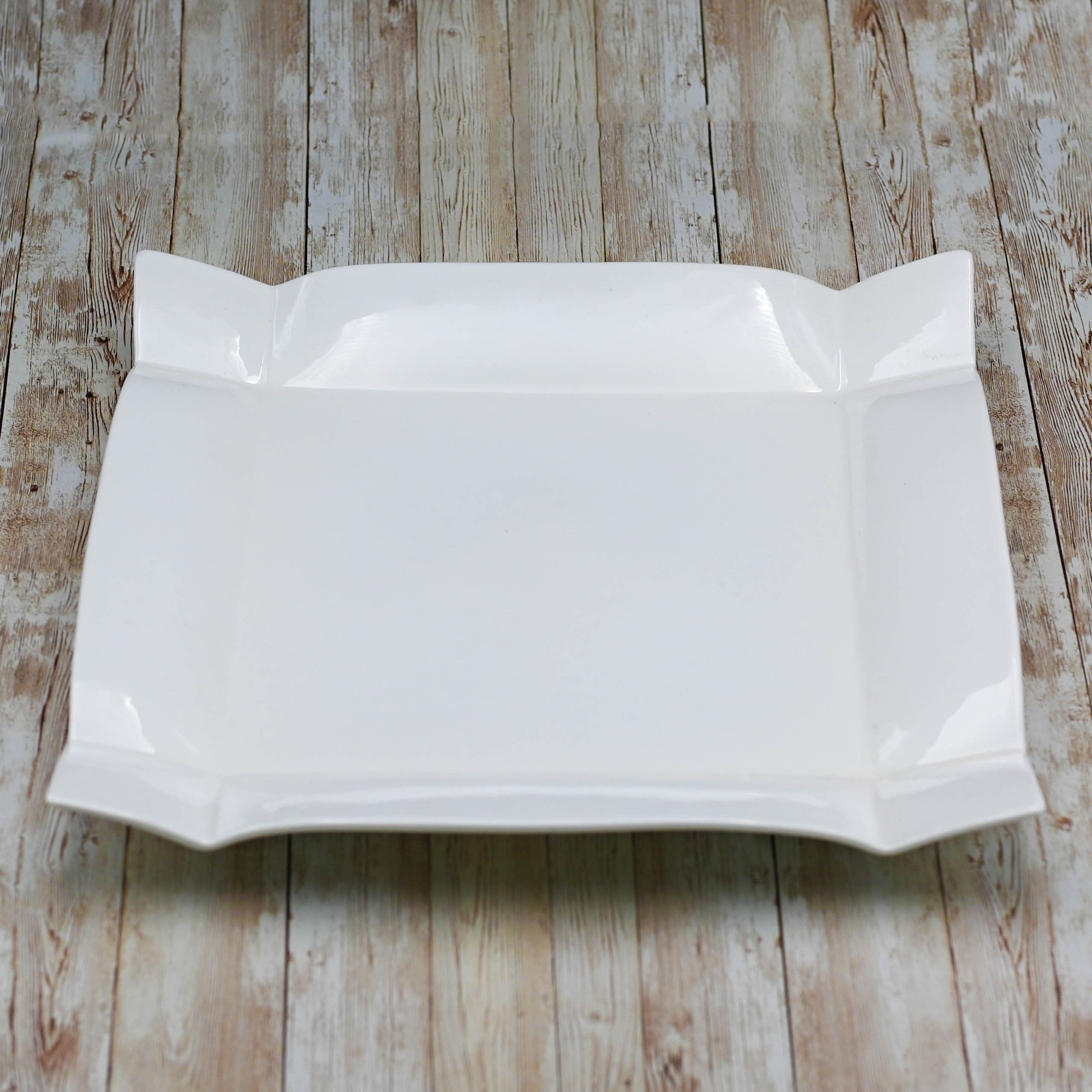 White Square Platter 11.5" inch X 11.5" inch | 29 X 29 Cm