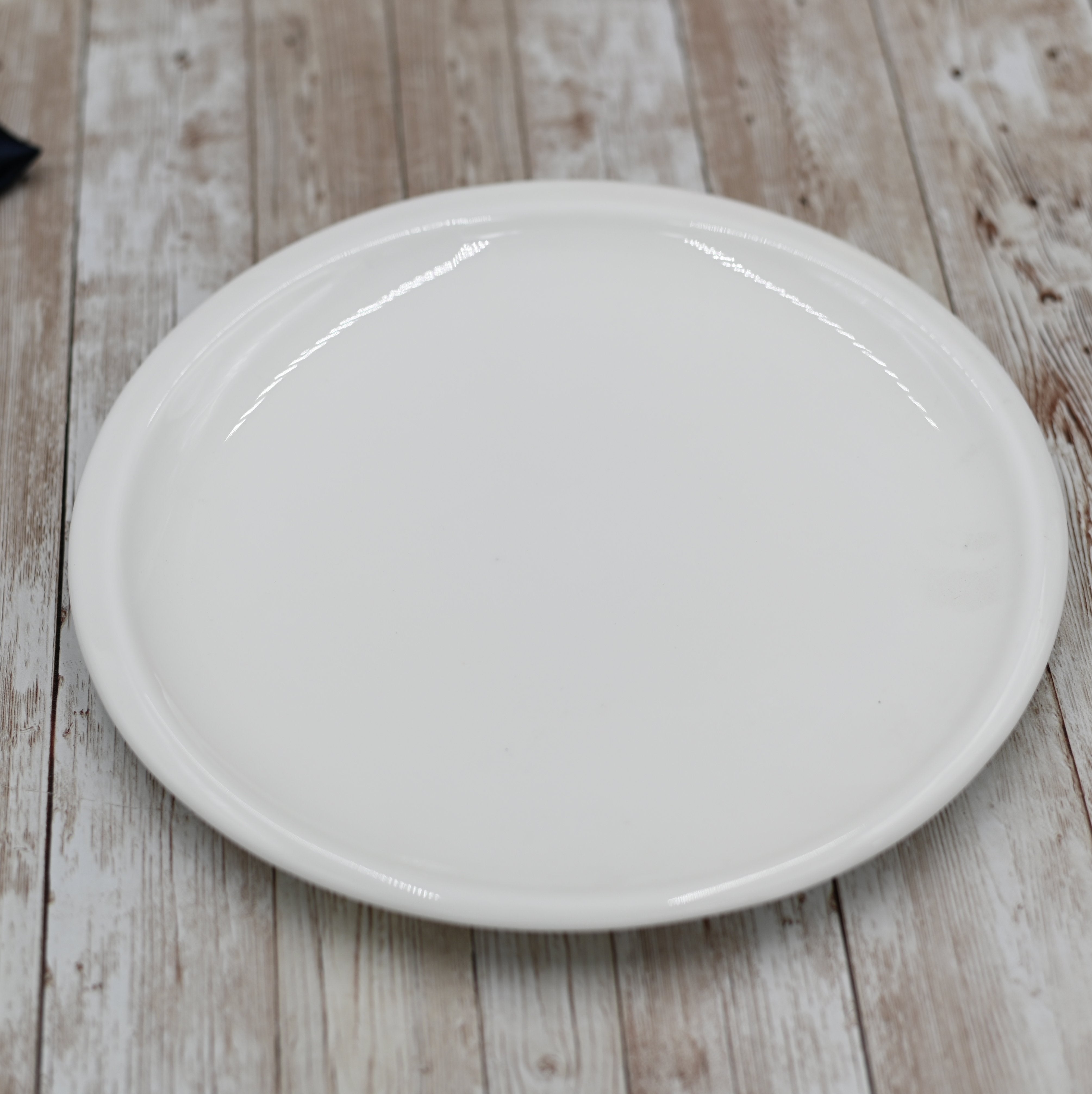 Set Of 3 White Dinner Plate 9.5" inch | 24 Cm