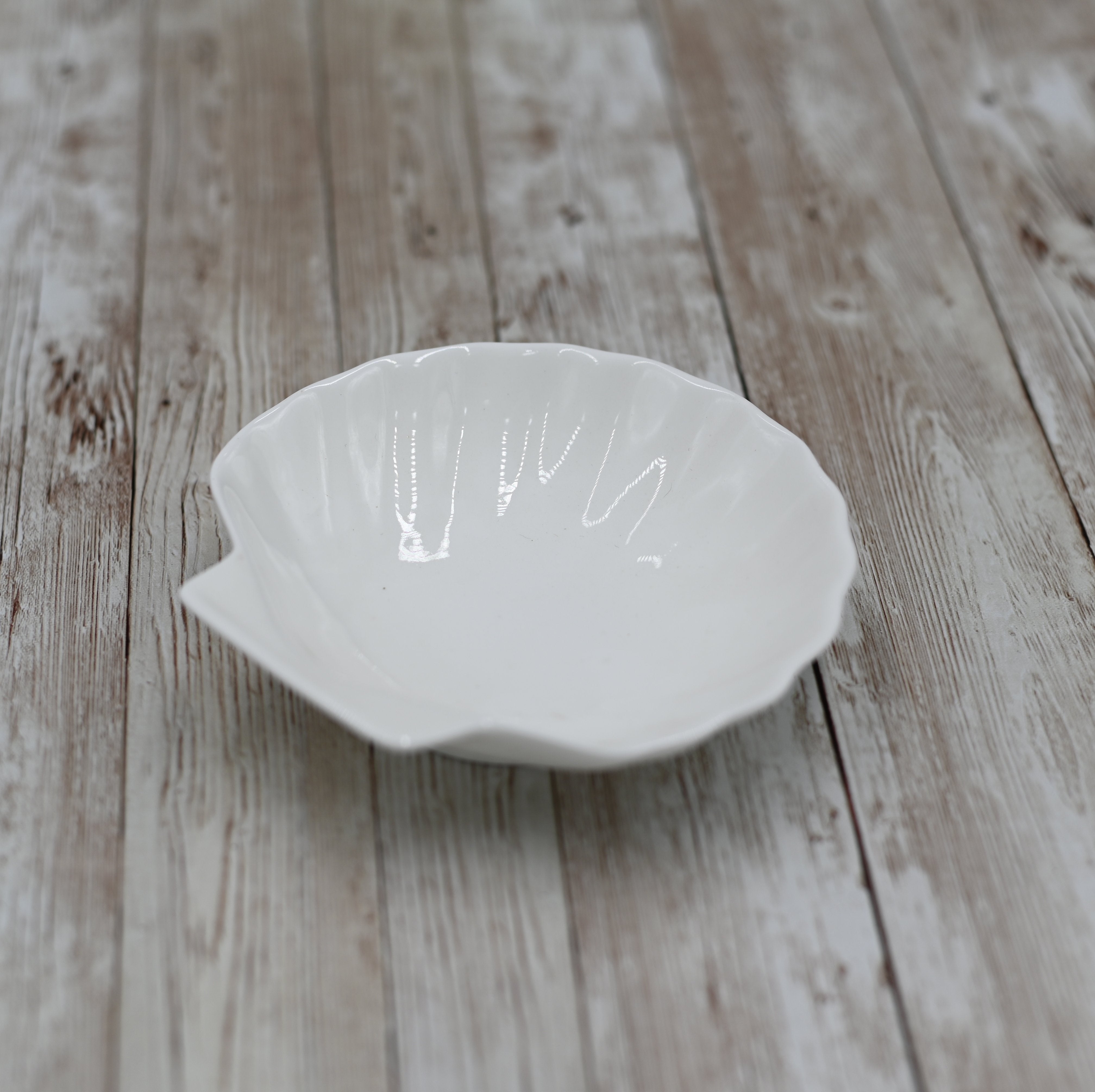 White Shell Dish 5" inch | 13 Cm