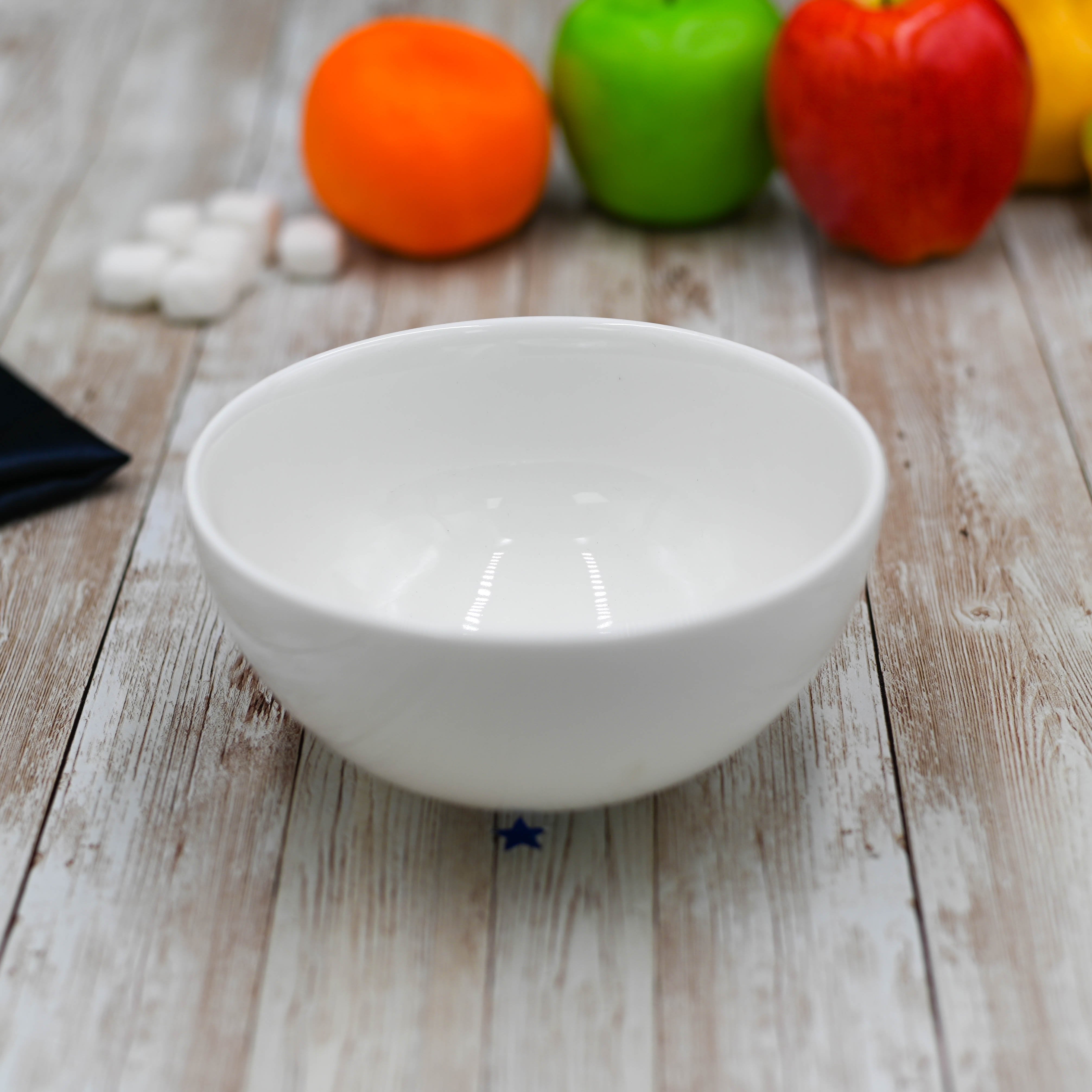 White Bowl 5.5" inch | 14 Cm 20 Oz | 600 Ml