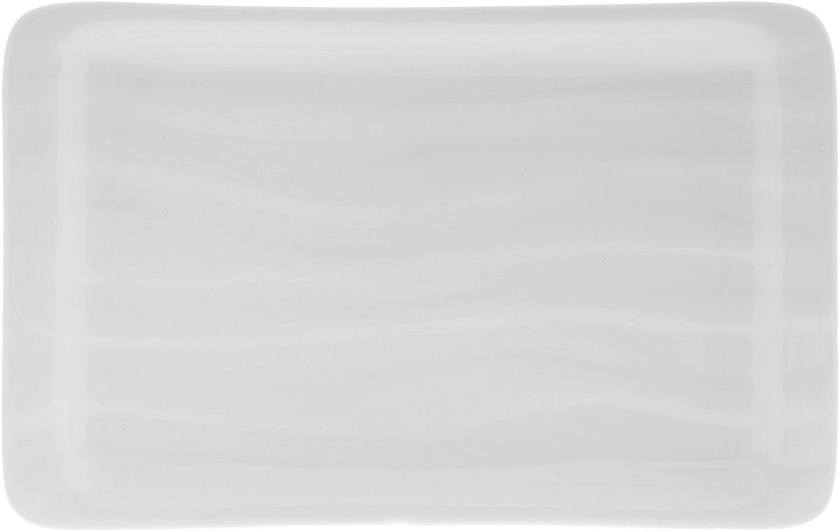White Rectangle Japanese Style Dish 8.5" inch X 5.5" inch|