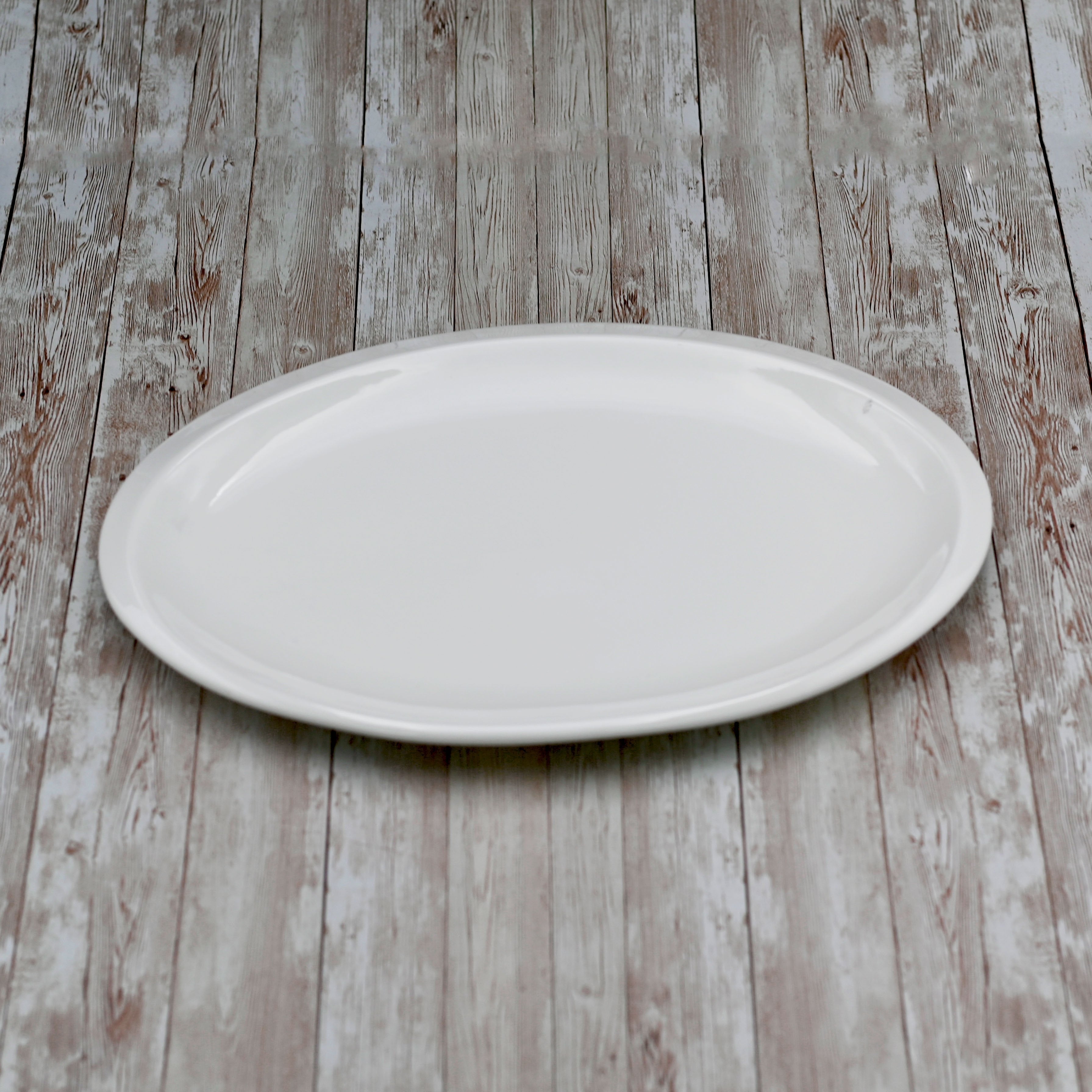 White Oval Platter 16" inch | 41 Cm