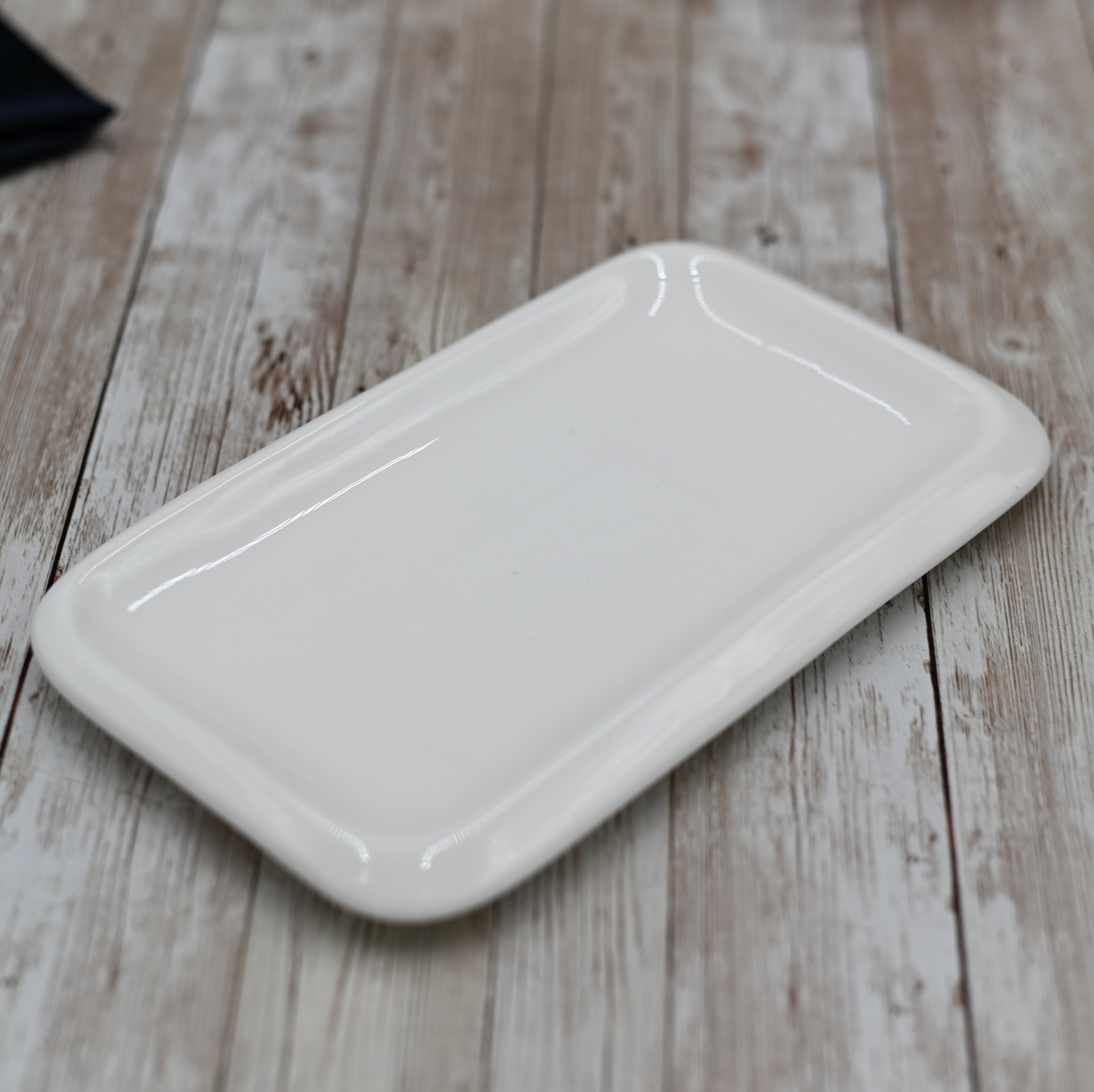 White Rectangle Dish 8" inch X 4.5" inch | 20 X 12 Cm