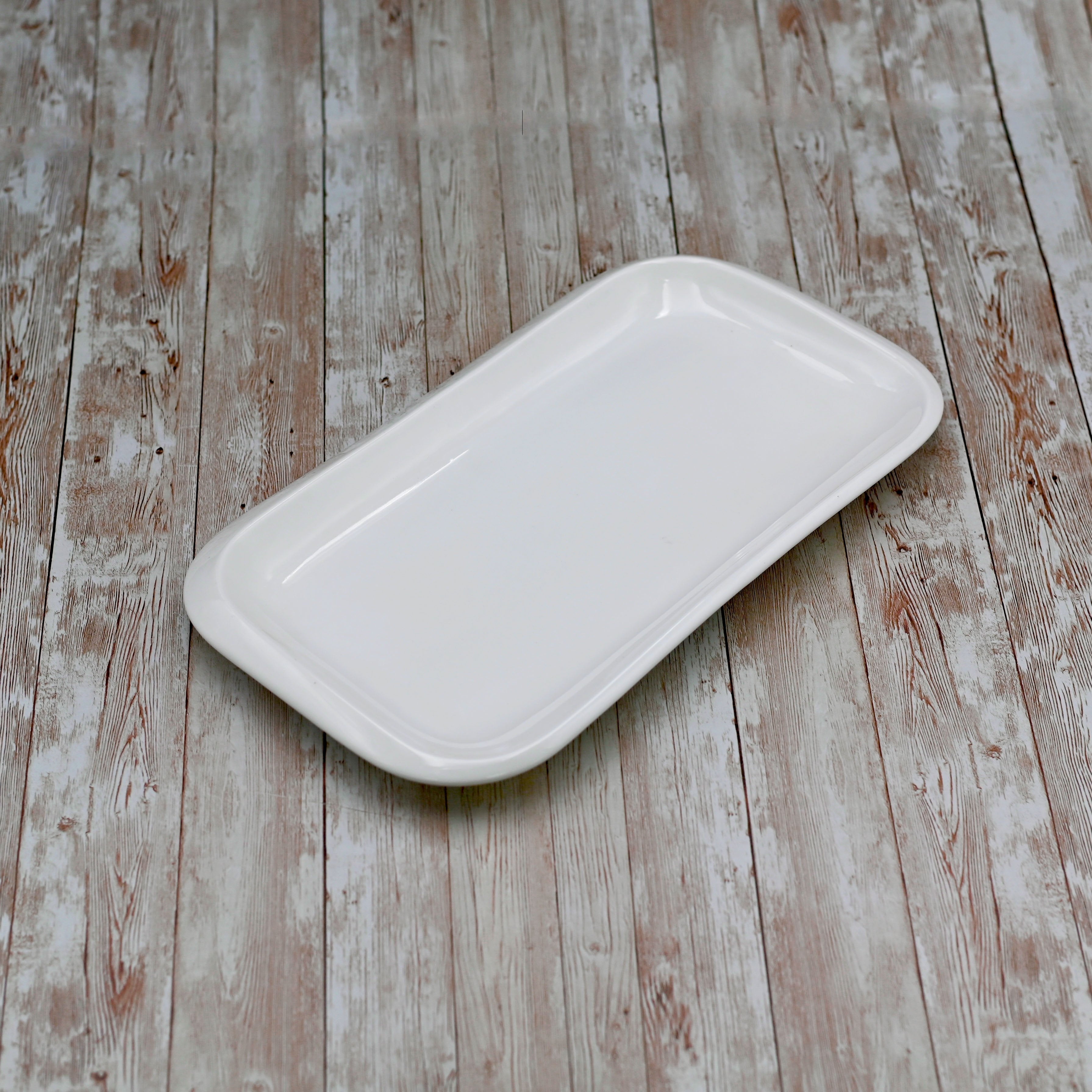 White Rectangle Dish 14" inch X 8.5" inch | 36 X 22 Cm