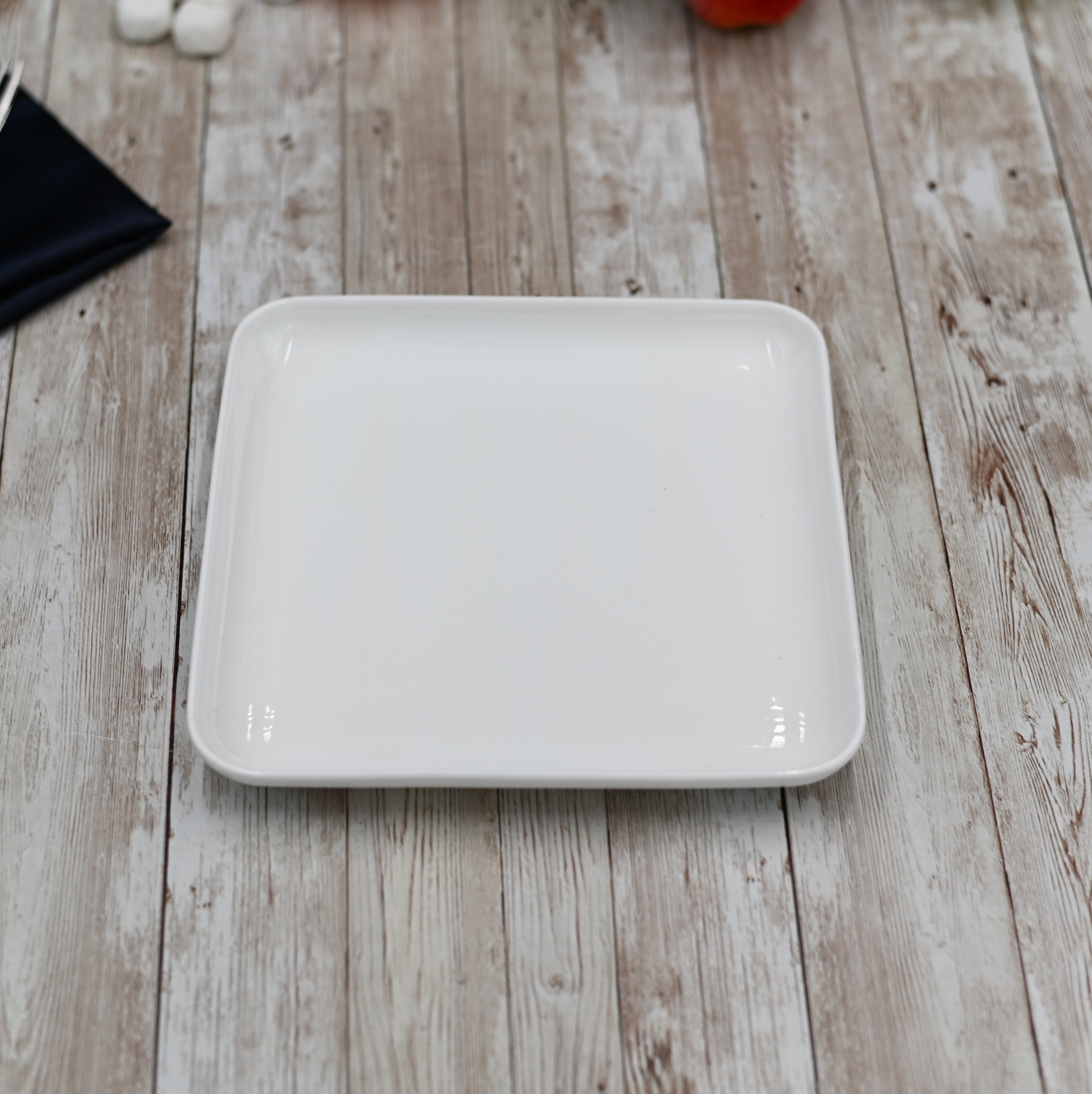 White Square Dish 7.5" inch X 7.5" inch | 19 X 19 Cm