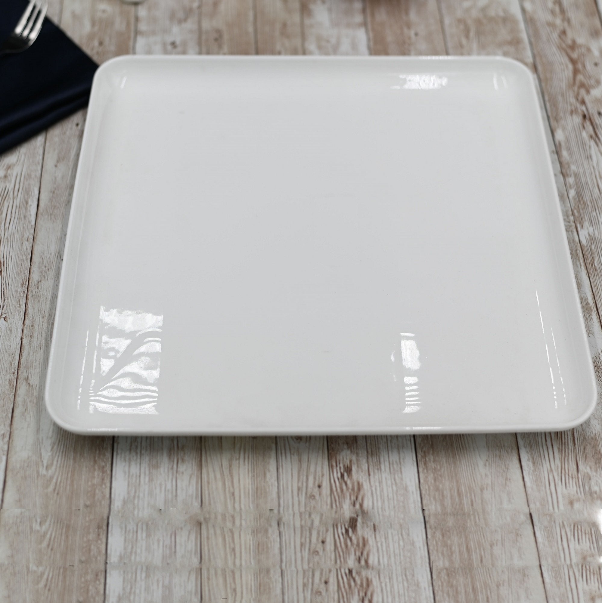 White Square Dish 9.5" inch X 9.5" inch | Cm