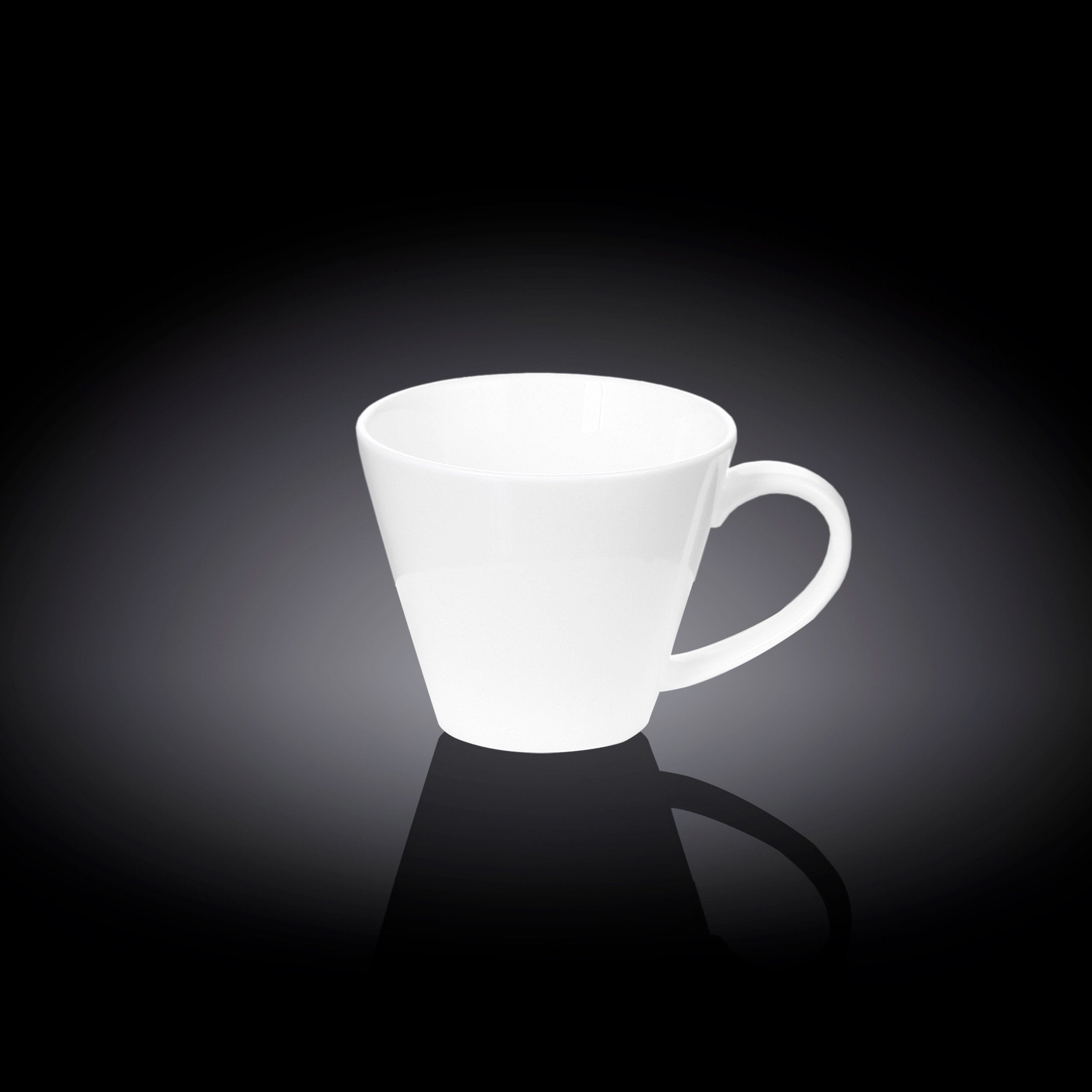 Set Of 6 White Tea Cup 6 Oz | 180 Ml