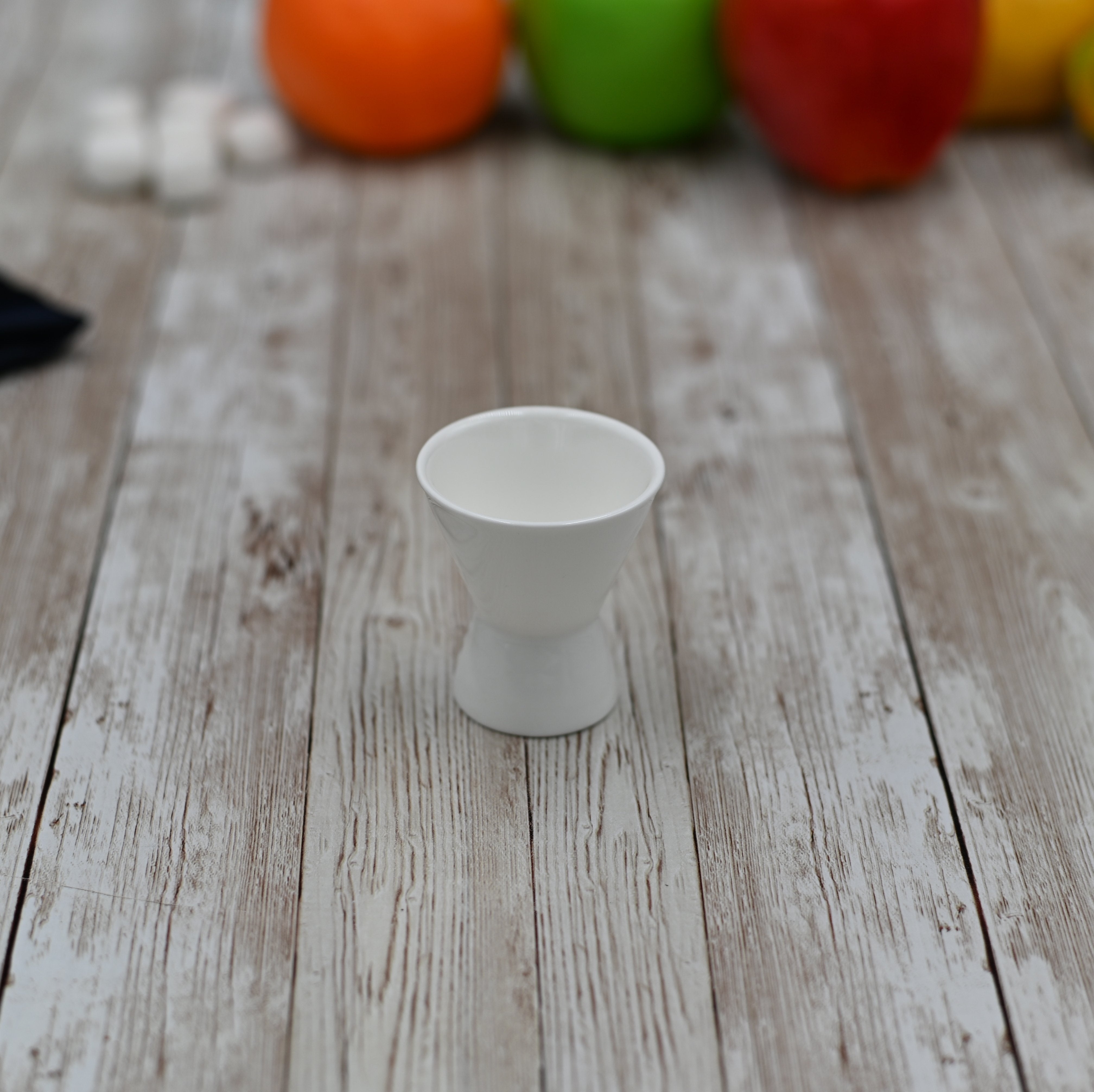 White Egg Cup 1.75" inch X 2" inch | 4.5 X 5.5 Cm