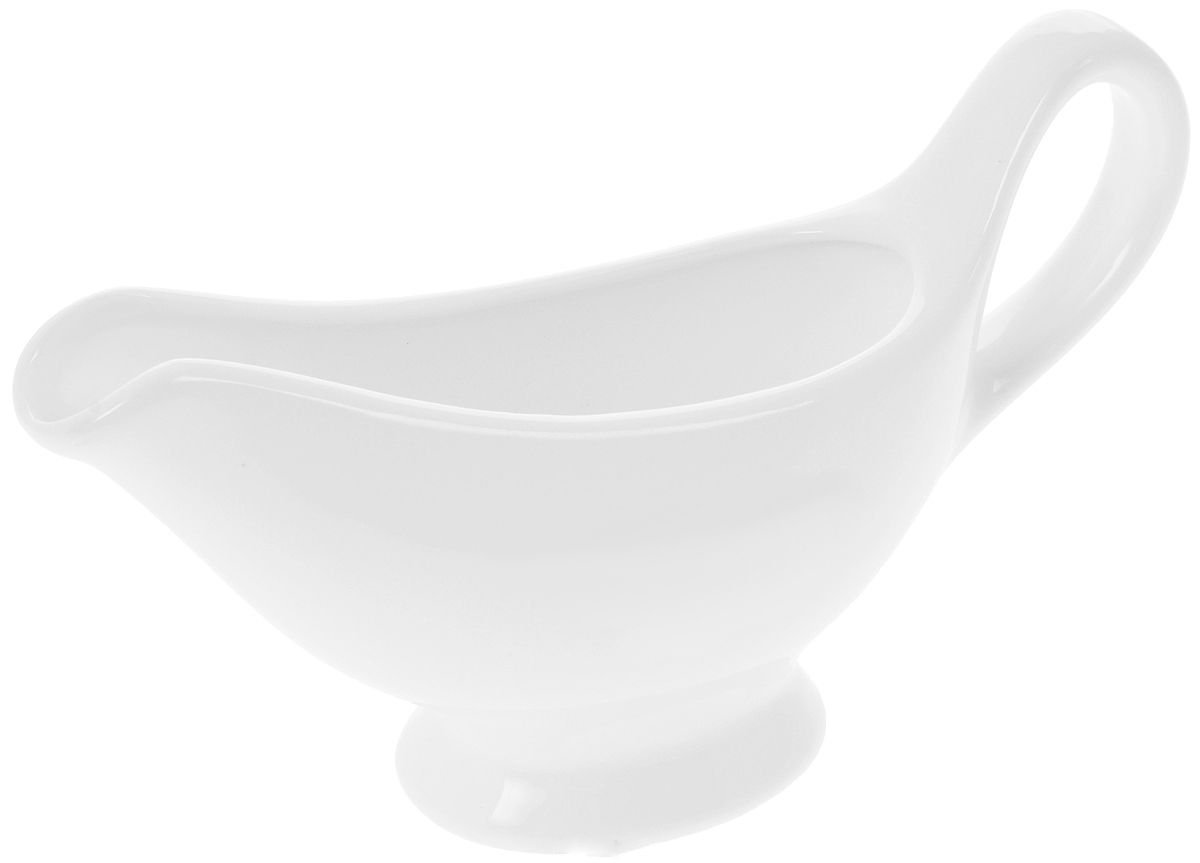 White Sauce Boat 6 Oz | 170 Ml