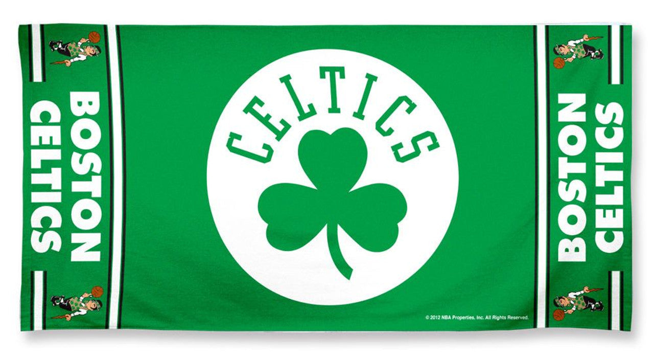 Boston Celtics Towel 30X60 Beach Style