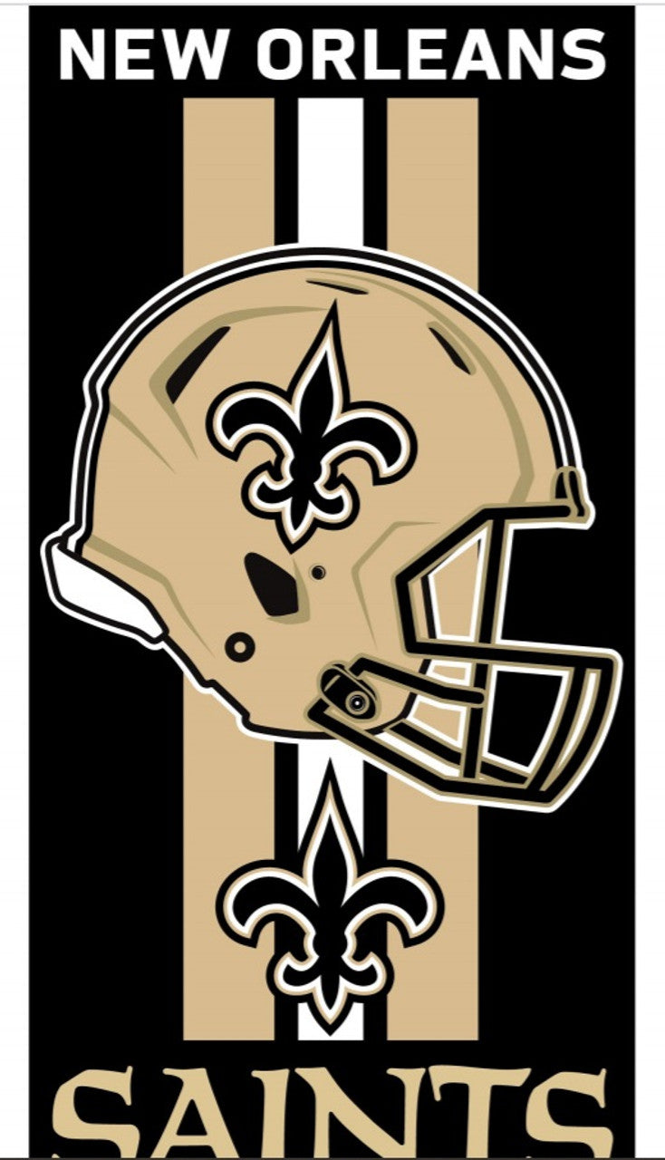 New Orleans Saints Towel 30X60 Beach Style