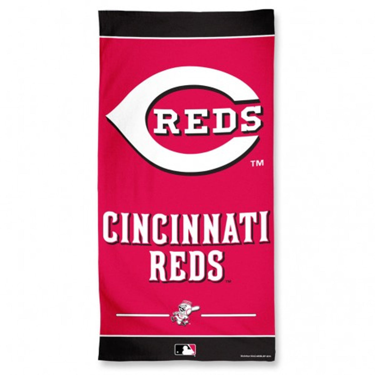 Cincinnati Reds Towel 30X60 Beach Style - Special Order