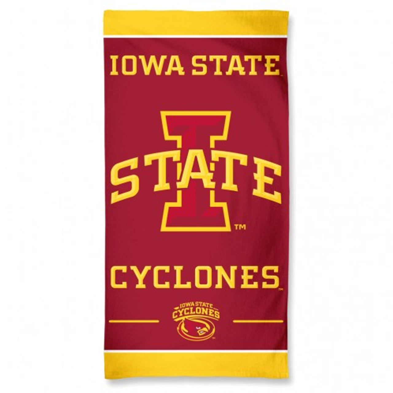 Iowa State Cyclones Towel 30X60 Beach Style