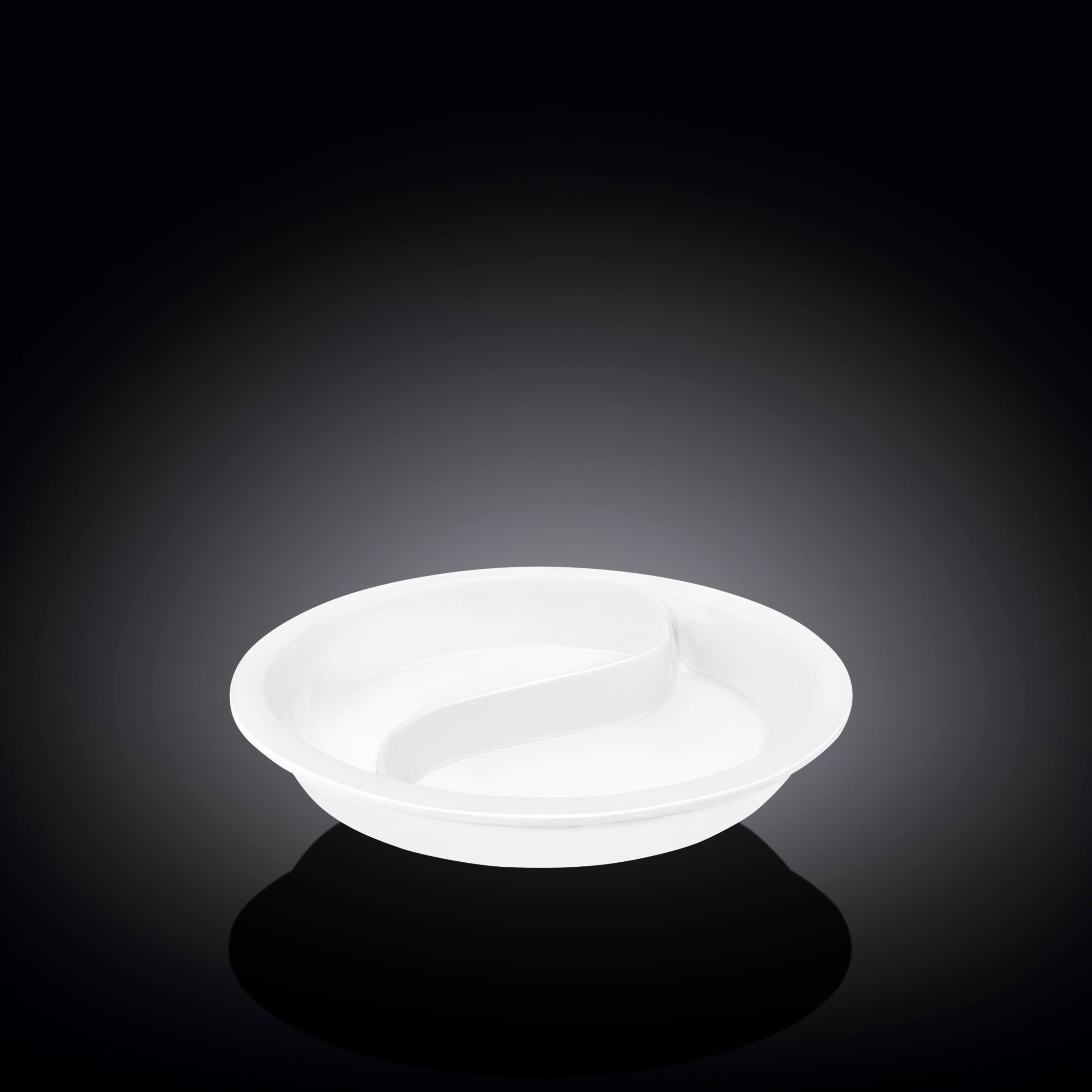 2 SECTION ROUND GASTRONORM 15" inch | 38.5 CM