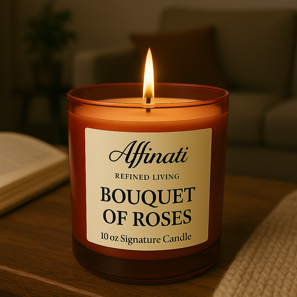 Bouquet of Roses Signature Candle