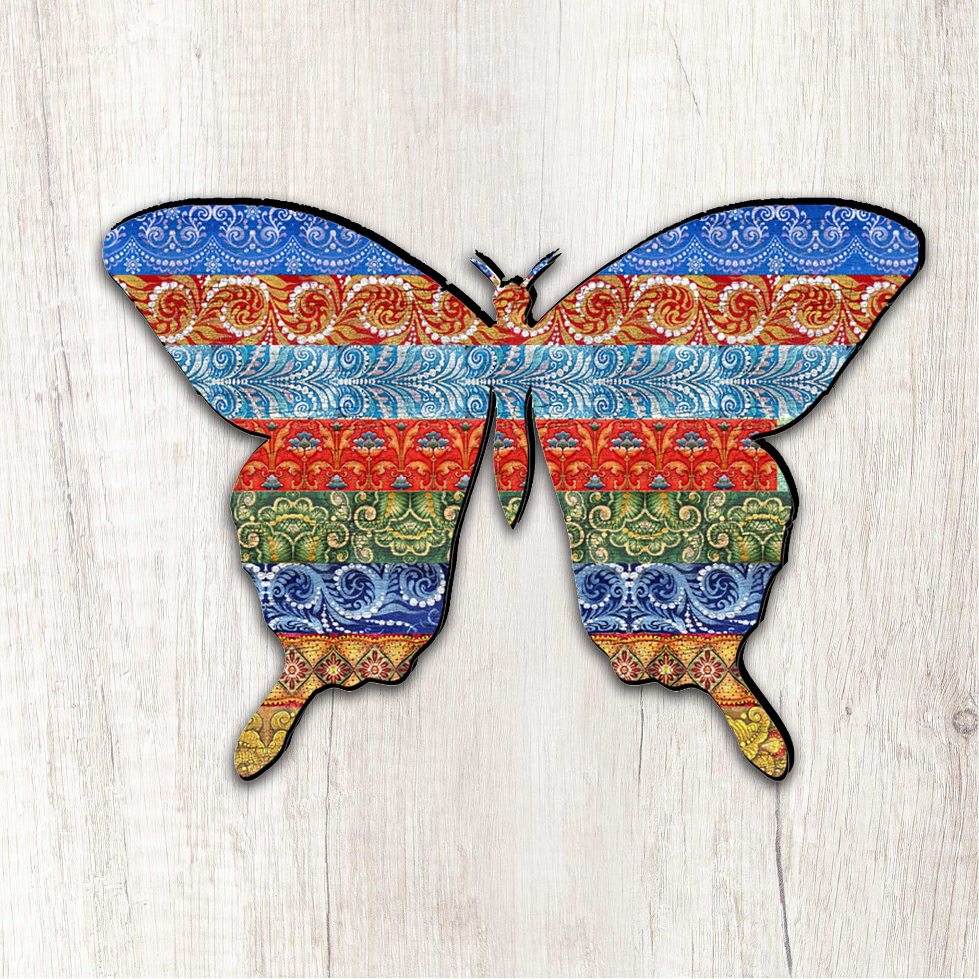 Quilted Butterfly Easter  Door Decor by G. DeBrekht - Easter Spring Decor - 8198718H