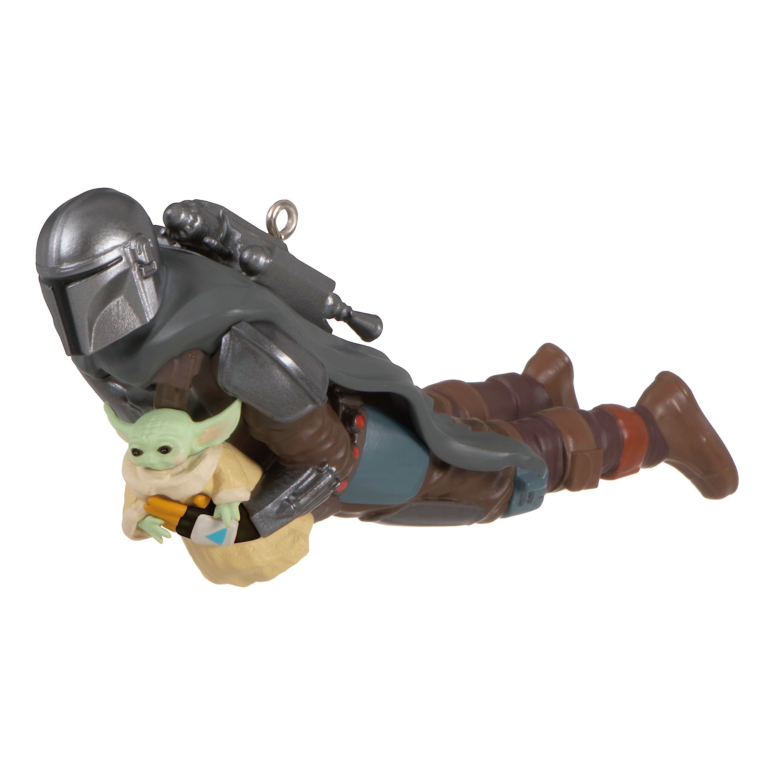 Hallmark Keepsake Christmas Ornament 2023, Star Wars: The Mandalorian Grogu s Jetpack Adventure, Gifts for Star Wars Fans