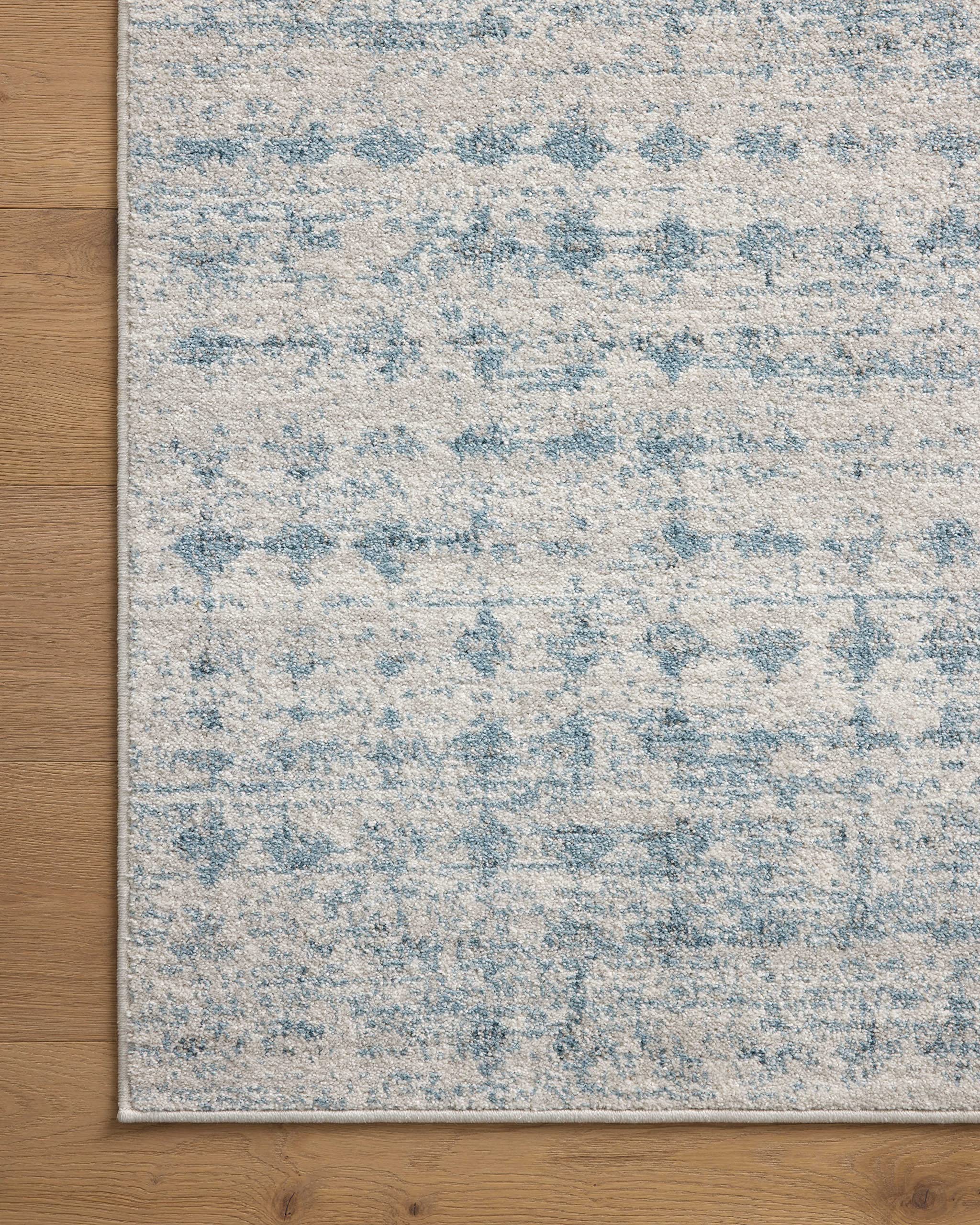 Loloi Kamala Collection KAM-04 Sky/Dove 11-2 x 15-7 Area Rug