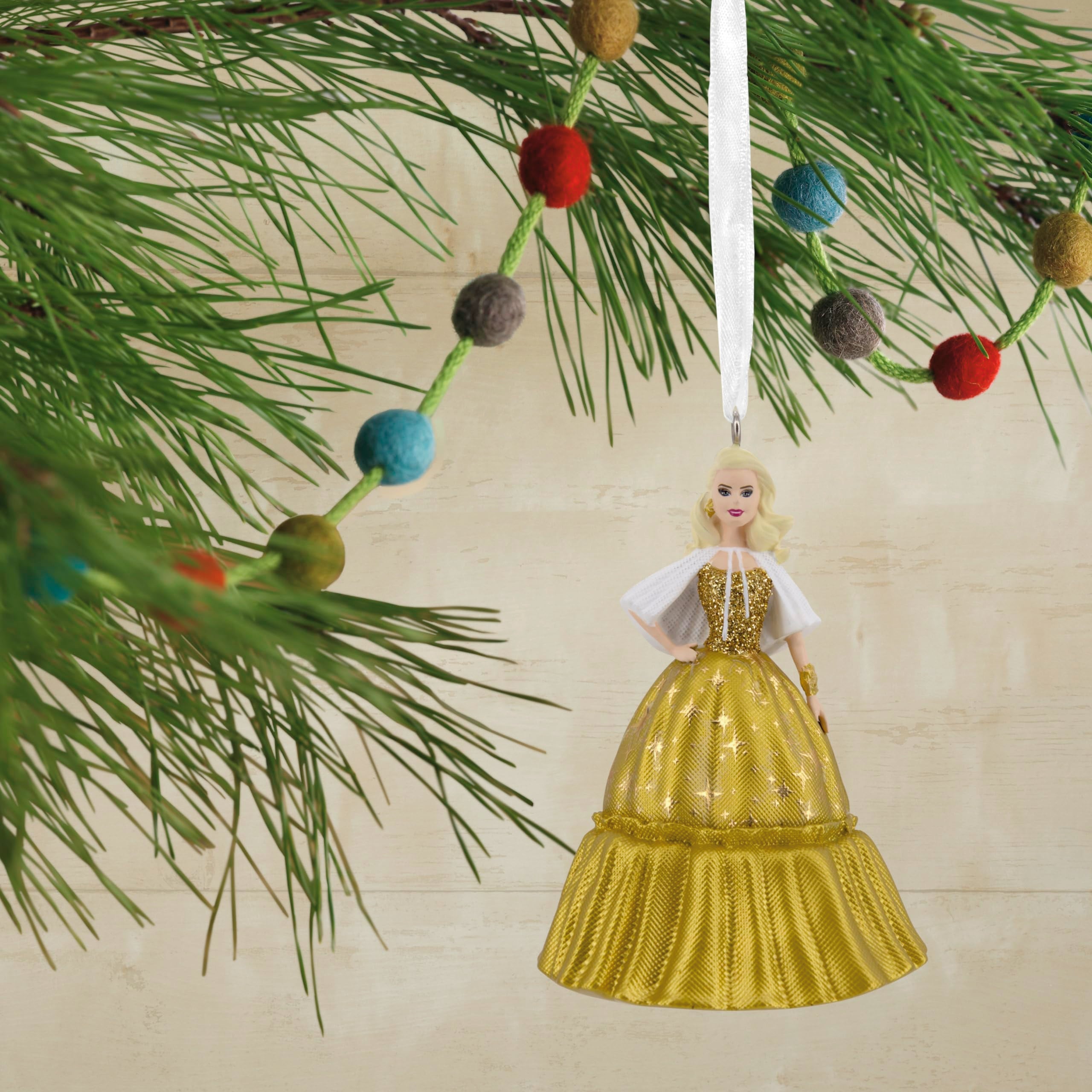 Hallmark Mattel Holiday Barbie 2023 Christmas Ornament