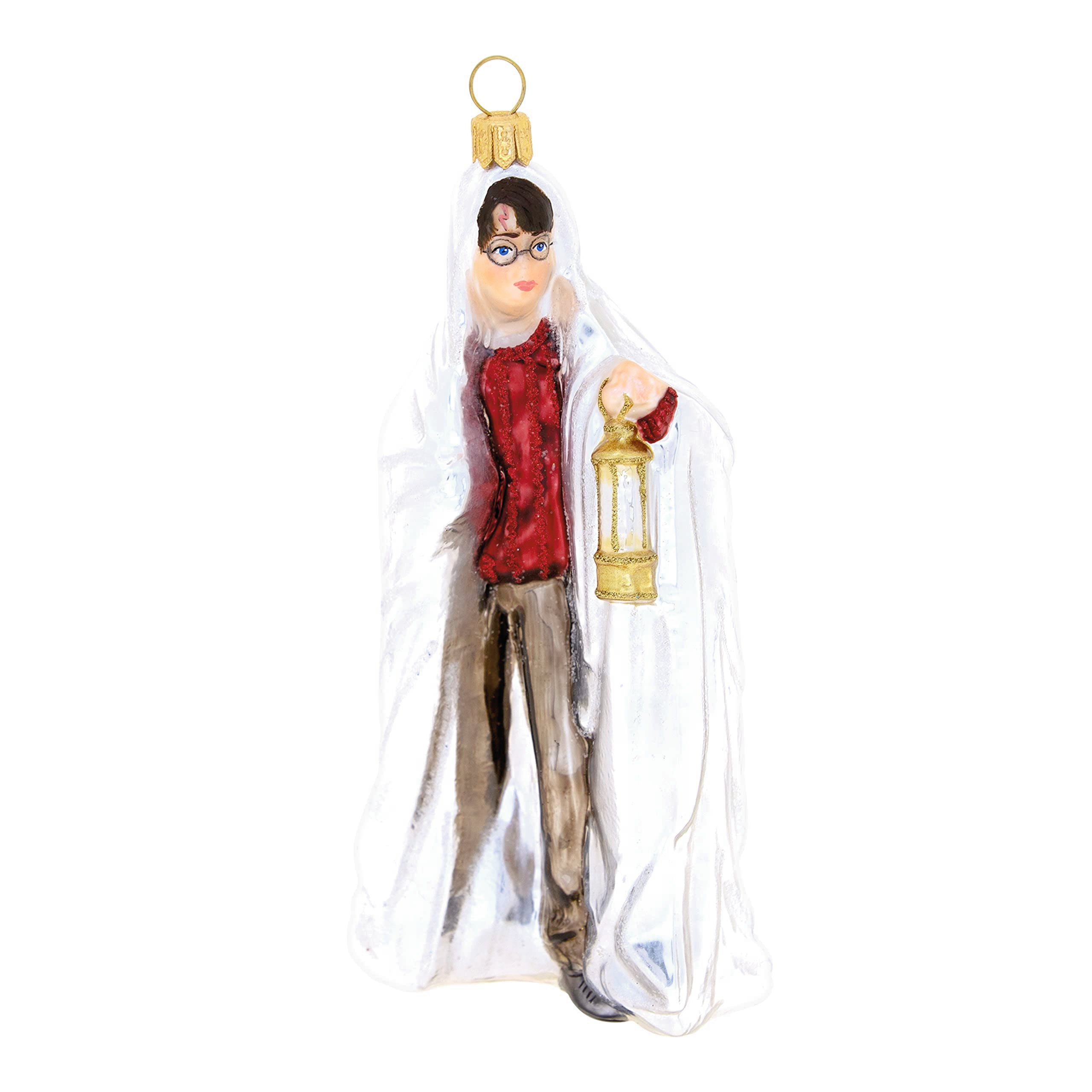 Hallmark Keepsake Christmas Ornament 2023, Harry Potter Using the Invisibility Cloak, Glass Harry Potter Gifts