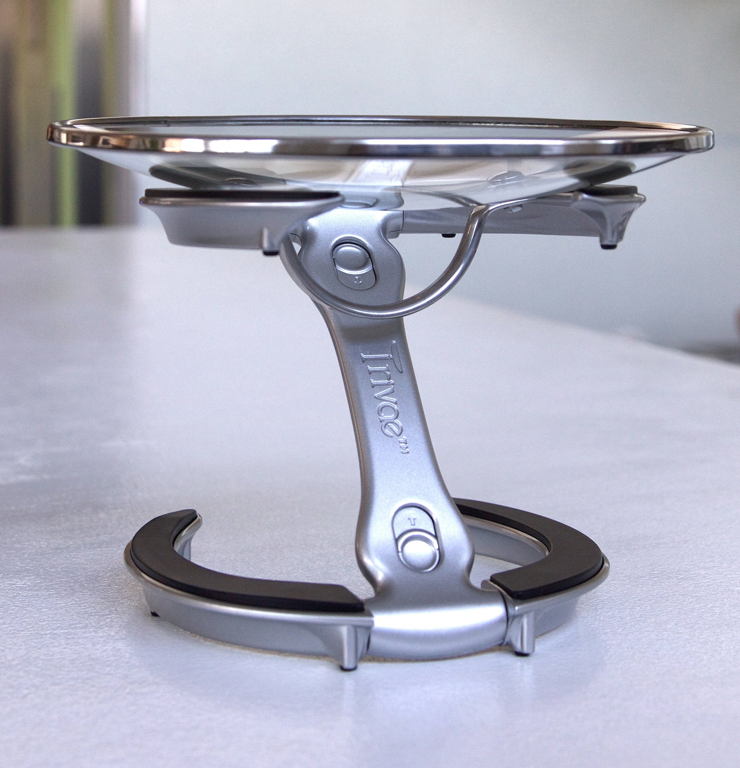 Trivae Lid Holder And Pot Holder, With Unique Trivet And Cake Stand Function - 4 In 1 Kitchen Accessory For The Cooking Lover