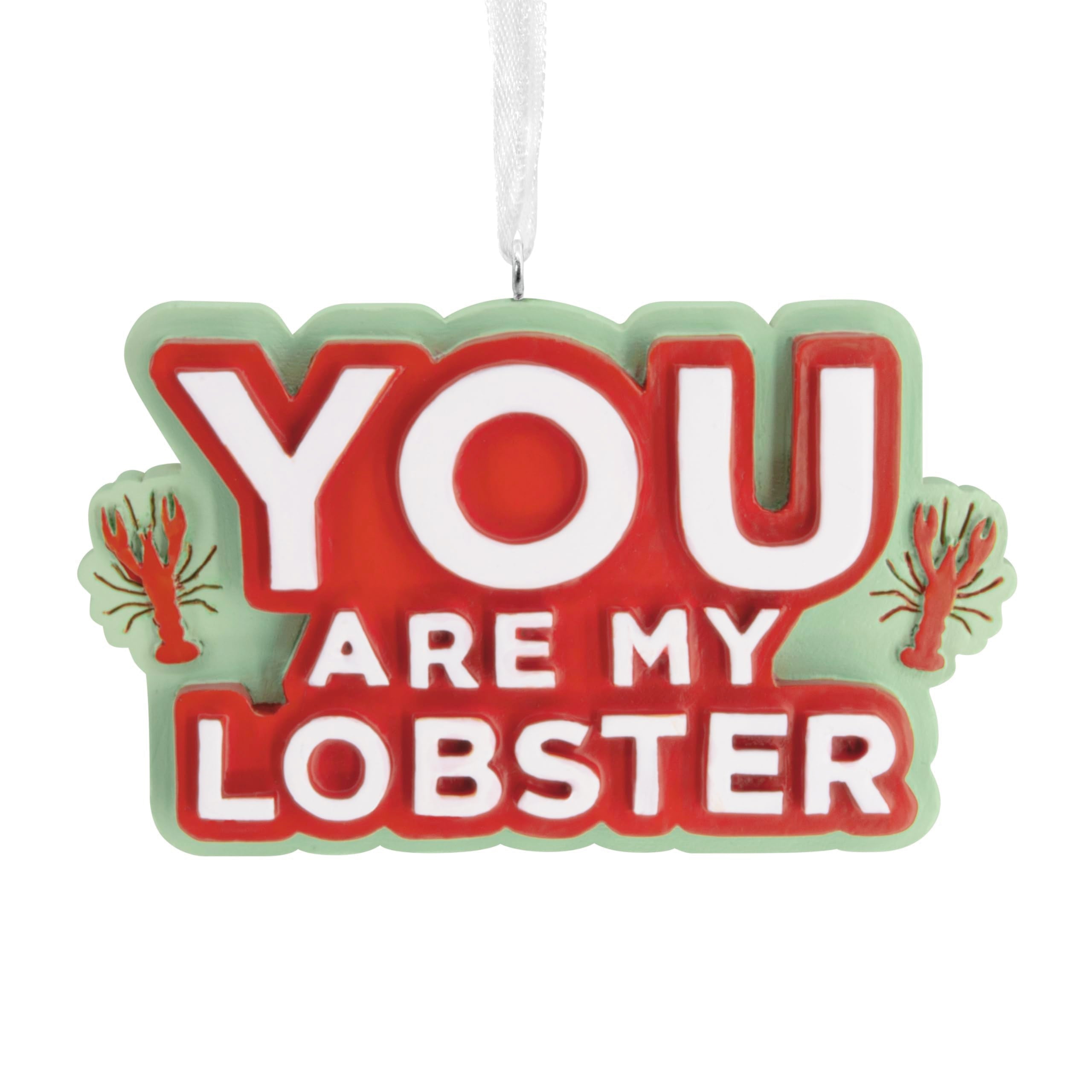 Hallmark Friends You are My Lobster Christmas Ornament, TV Show Gifts