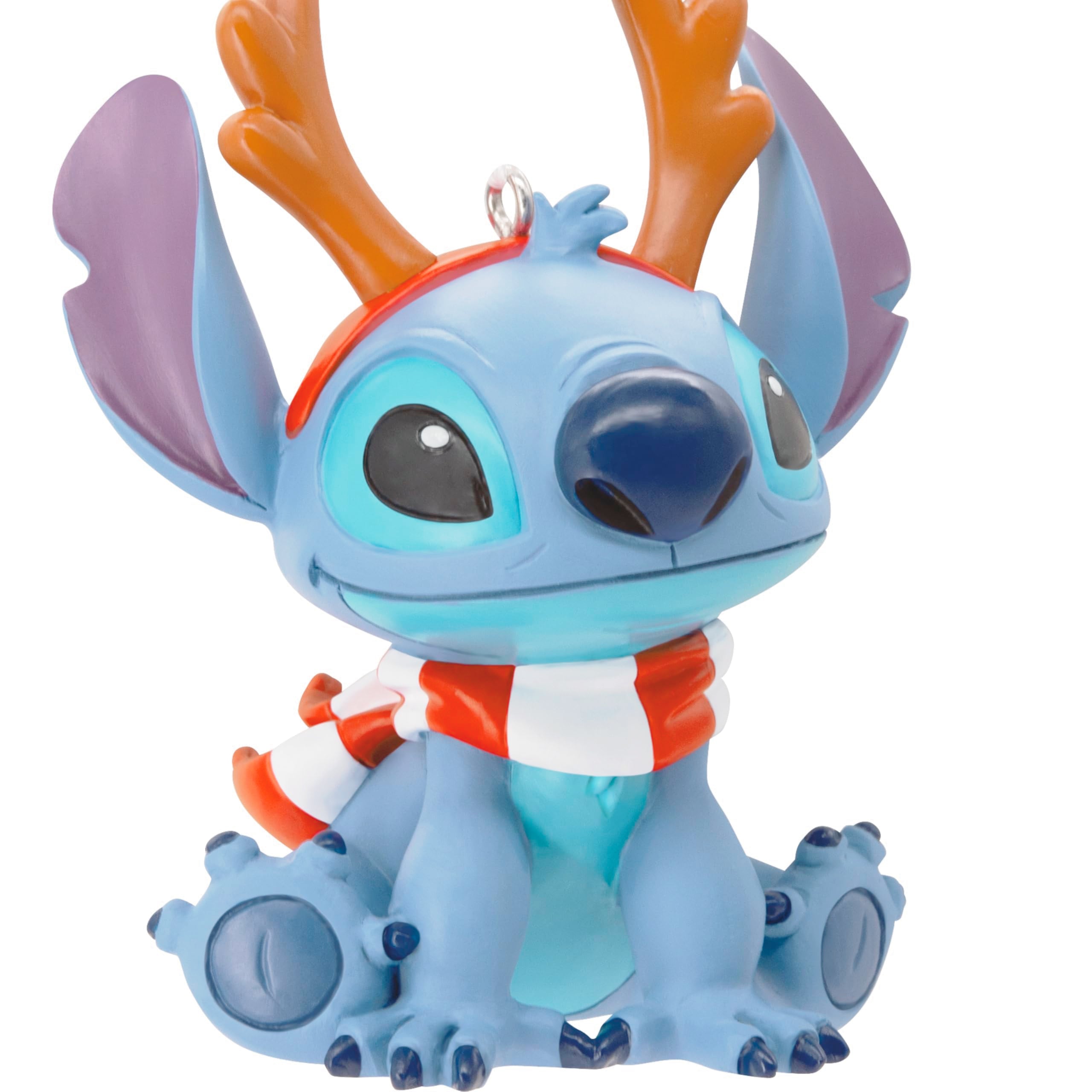 Hallmark Disney Stitch Reindeer Stitch Christmas Ornament, Gifts for Disney Fans