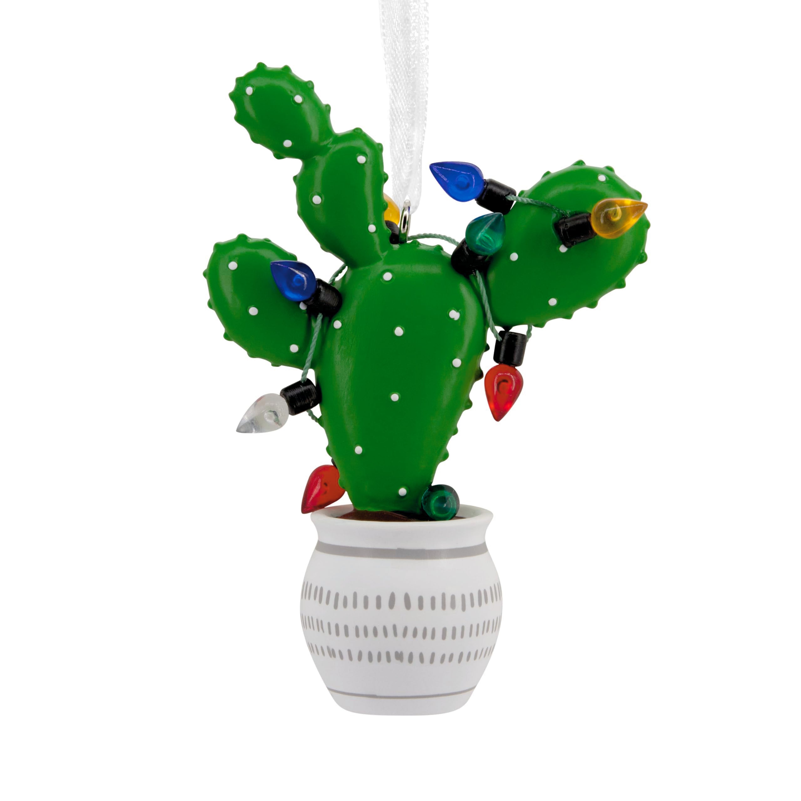 Hallmark Cactus with String Lights Christmas Ornament