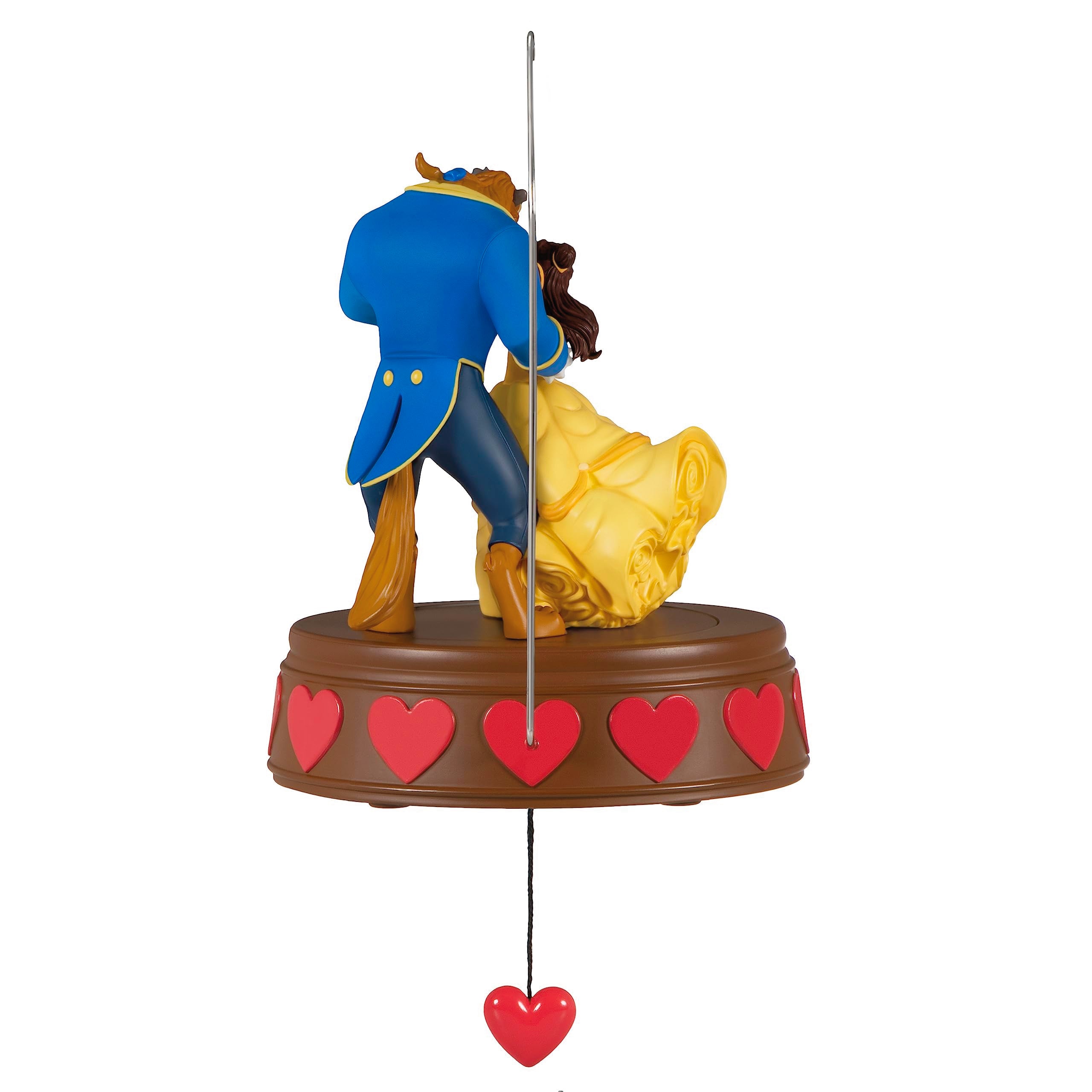 Hallmark Keepsake Disney Princess Christmas Ornament 2023, Beauty and the Beast Fairy-Tale First Dance