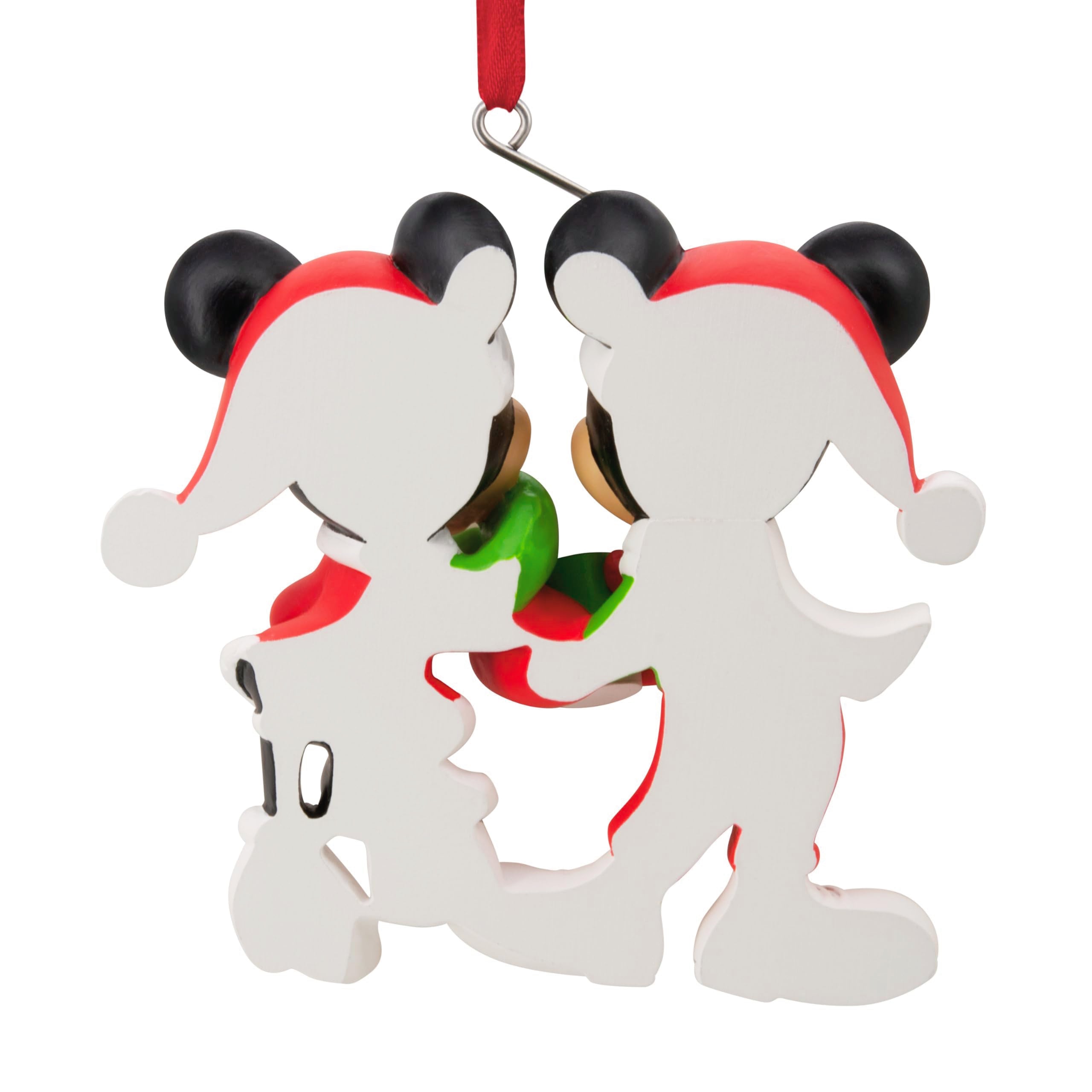 Hallmark Disney Mickey and Minnie Sharing Cocoa Christmas Ornament, Gifts for Disney Fans