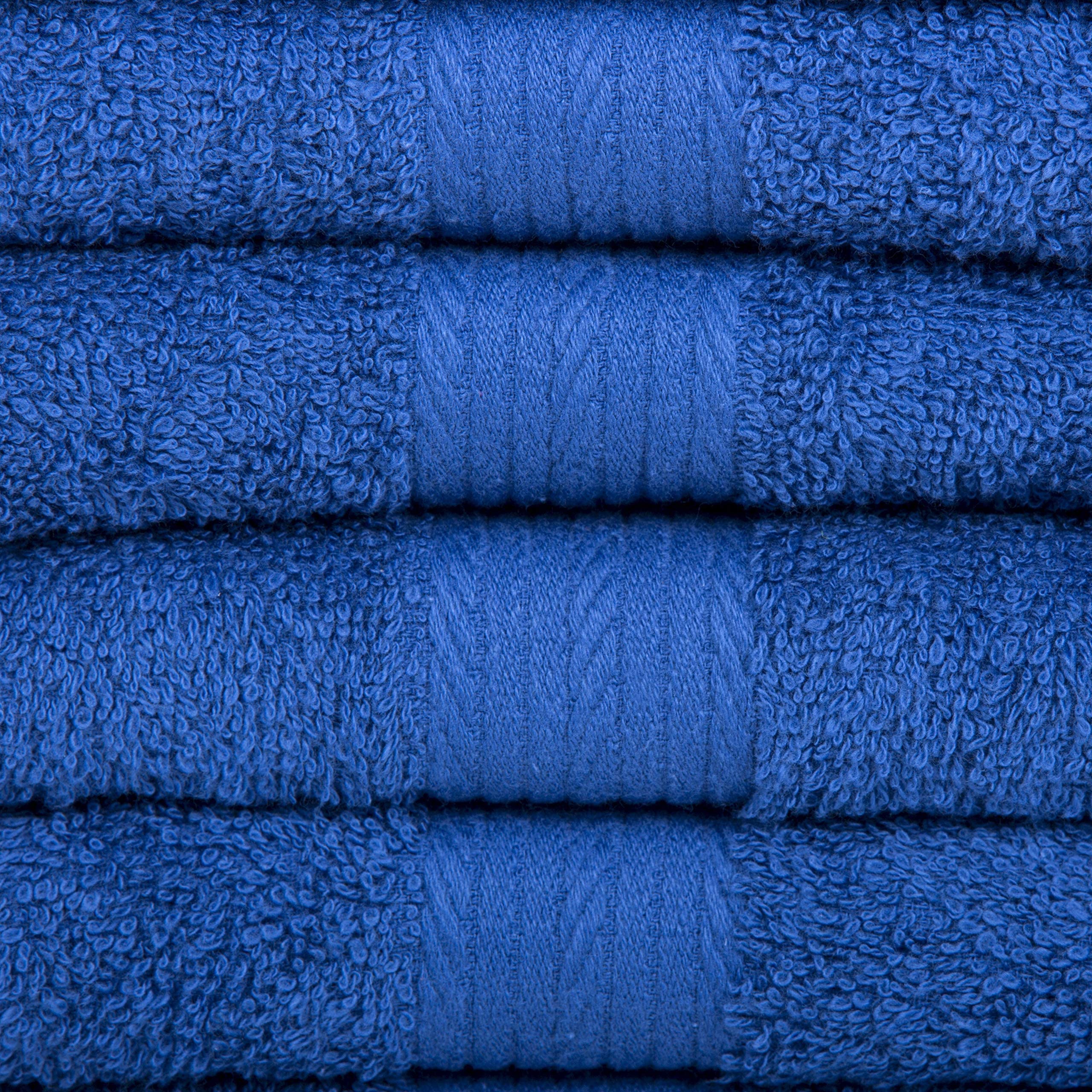 Ample Decor Wash Cloths Pack Of 50 12 X 12 Inch 100% Cotton 600 Gsm, Soft Absorbent, Machine Washable Face Towels, Oeko Tex Cert