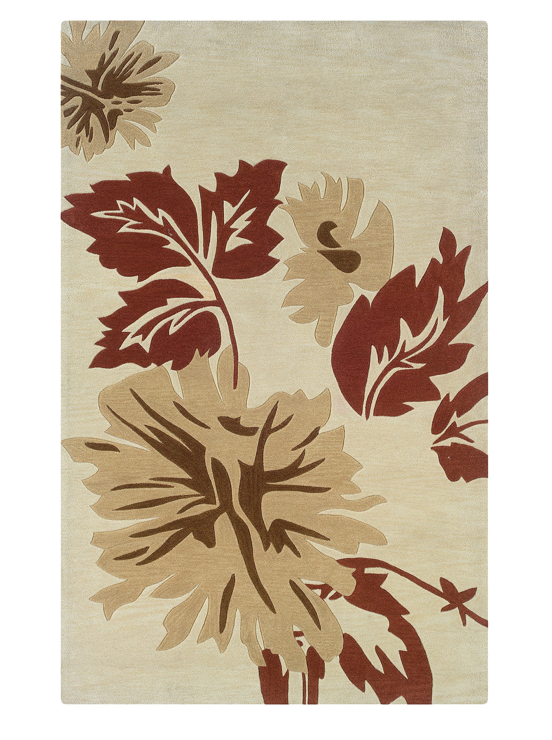 Trio Marcie Cream & Beige 5x7, Rug