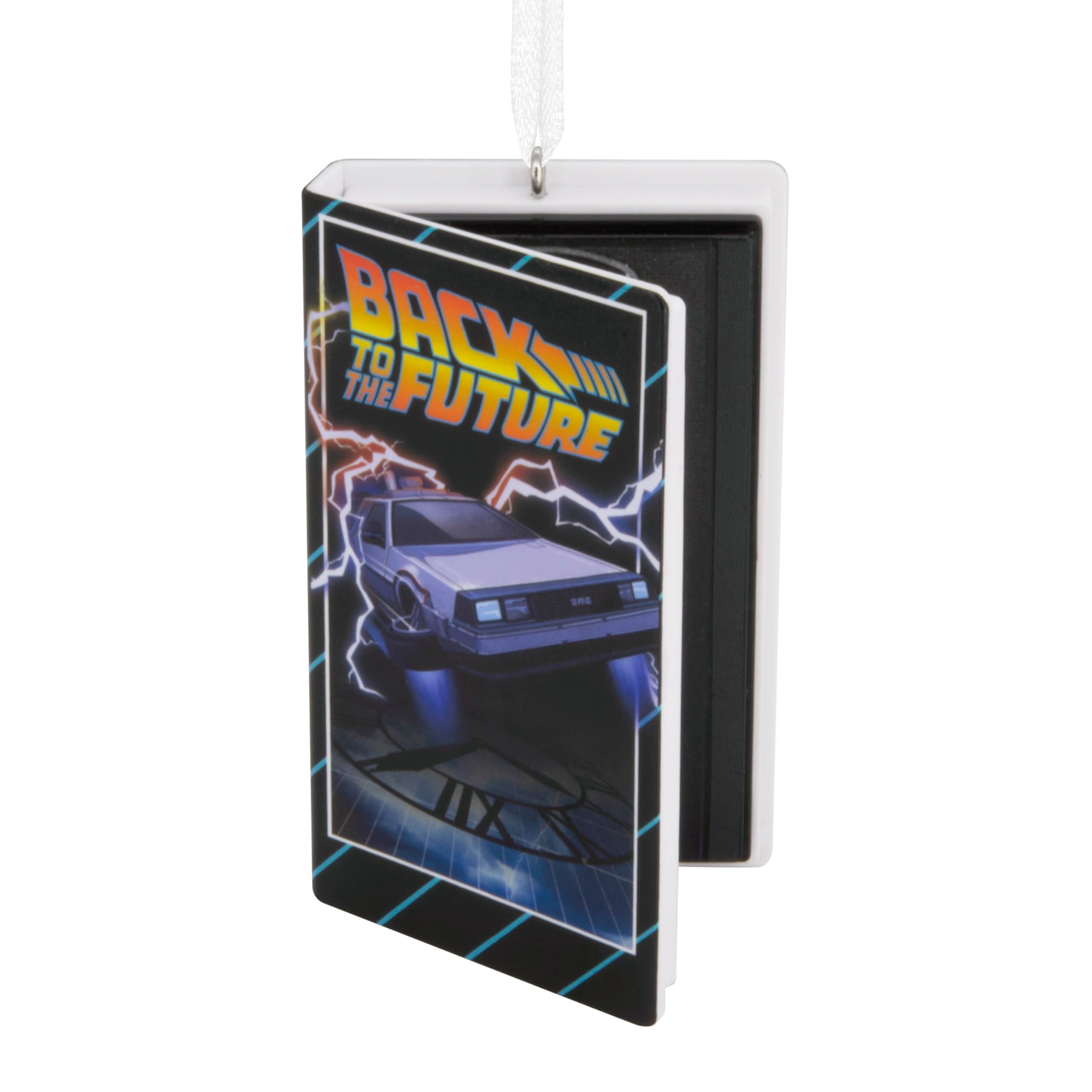 Hallmark Back to The Future Retro Video Cassette Case Christmas Ornament