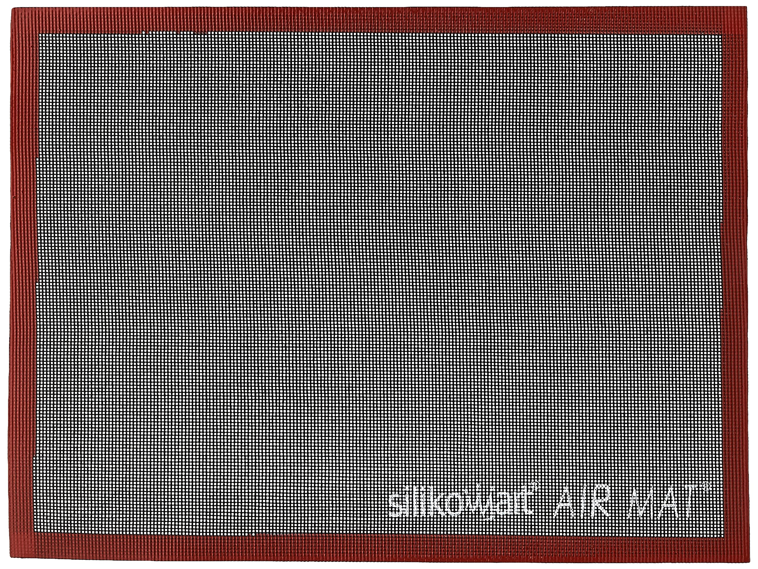 Silikomart Air Mat Perforated Silicone-Fiberglass Baking Mat 11-7/8 Inch X 15-3/4 Inch (300 Millimeters X 400 Millimeters)