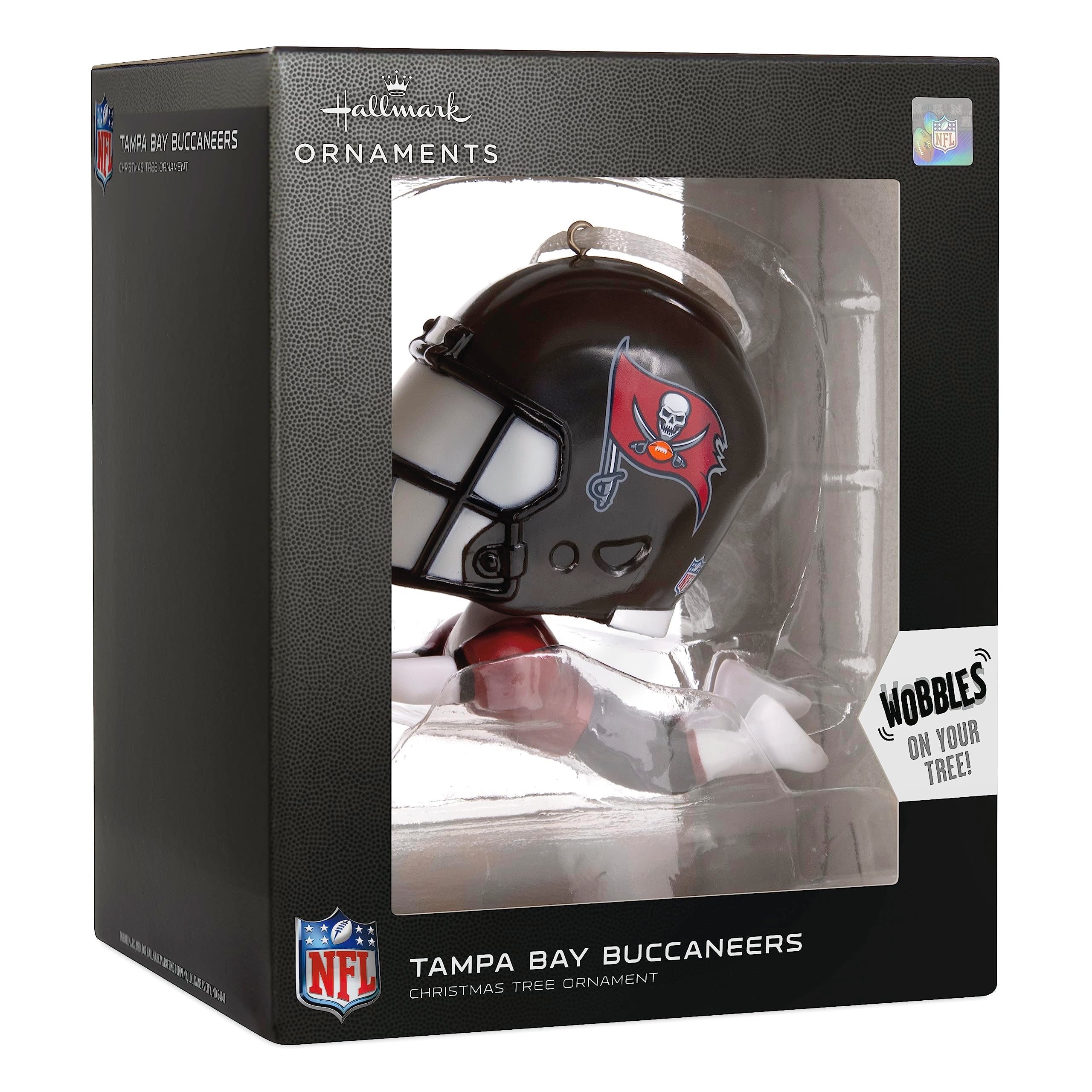 Hallmark NFL Tampa Bay Buccaneers Bouncing Buddy Christmas Ornament