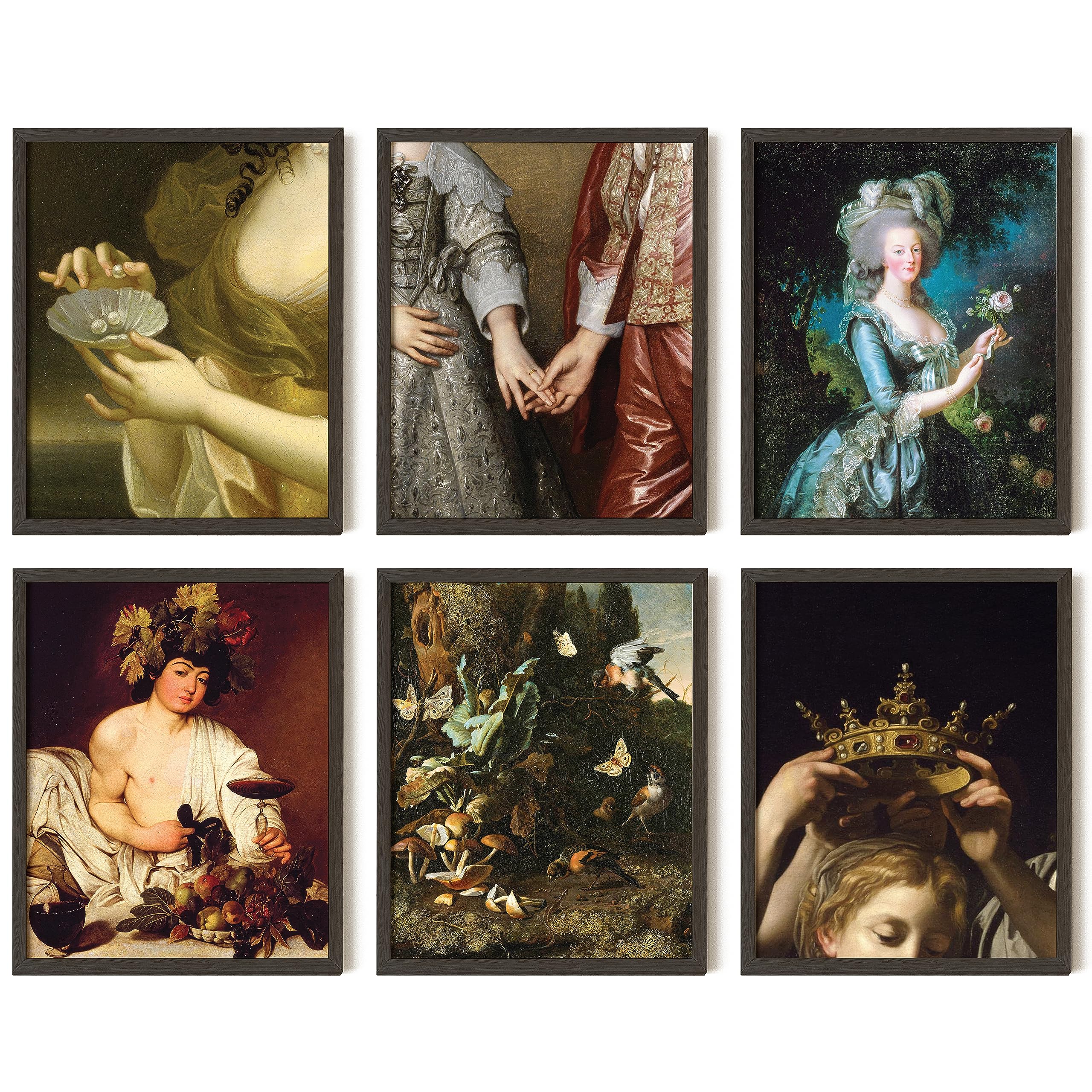 97 Decor French Decor - Antique Wall Art Prints, Vintage Poster Rococo Paintings, Victorian Pictures Home Decor, Moody Maximalis