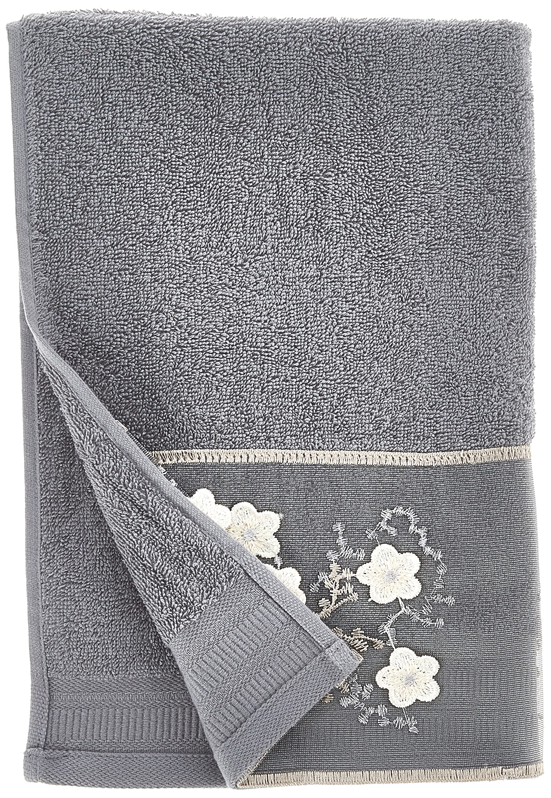 Popular Bath 3-Pc Towel Set Bloomfield, Grey