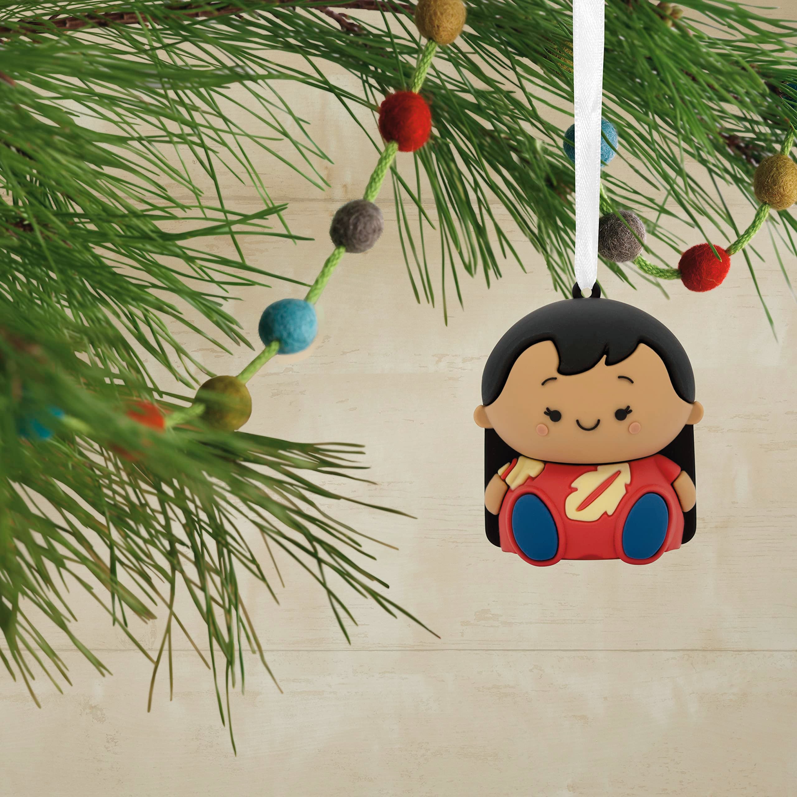 Hallmark Better Together Disney Lilo & Stitch Magnetic Christmas Ornaments, Set of 2, Shatterproof