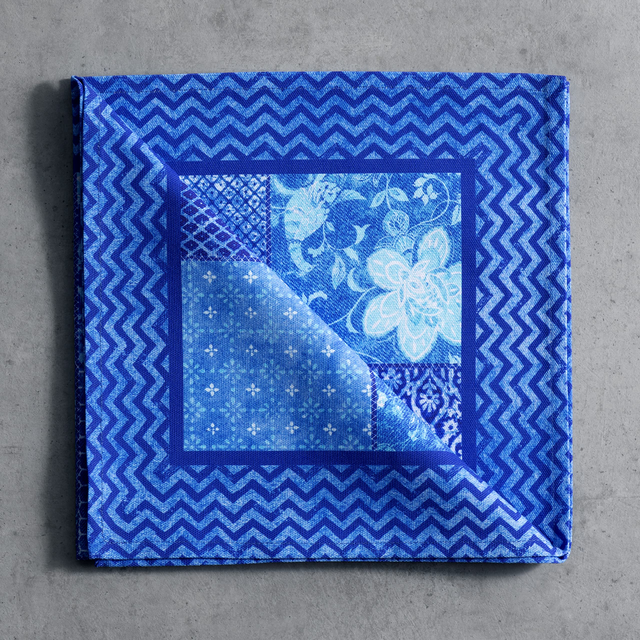 Maison D Hermine Napkins 100% Cotton Set Of 4 Decorative Napkin Washable Cloth Napkins For Gifts, Home, Wedding, Restaurant, Buf