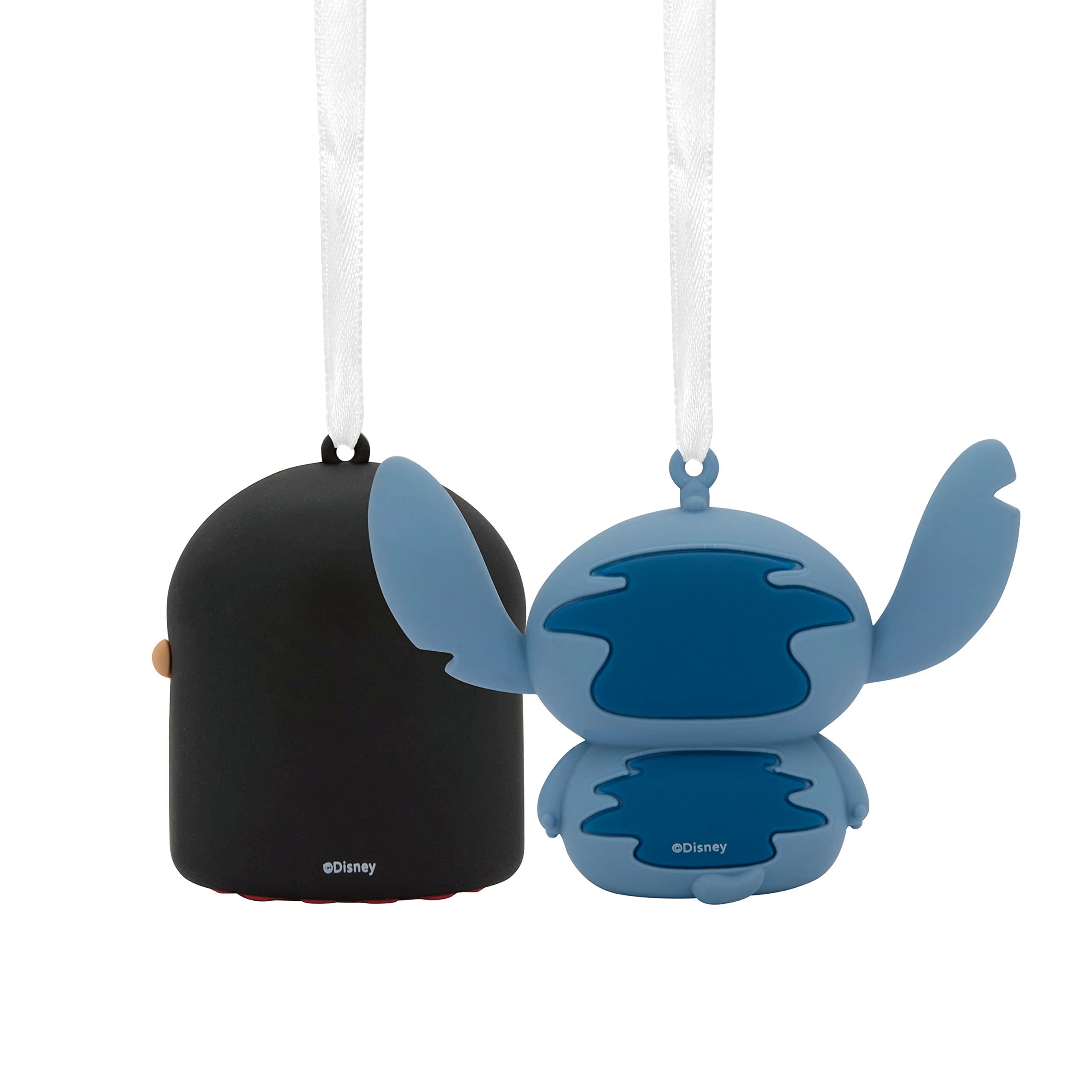 Hallmark Better Together Disney Lilo & Stitch Magnetic Christmas Ornaments, Set of 2, Shatterproof