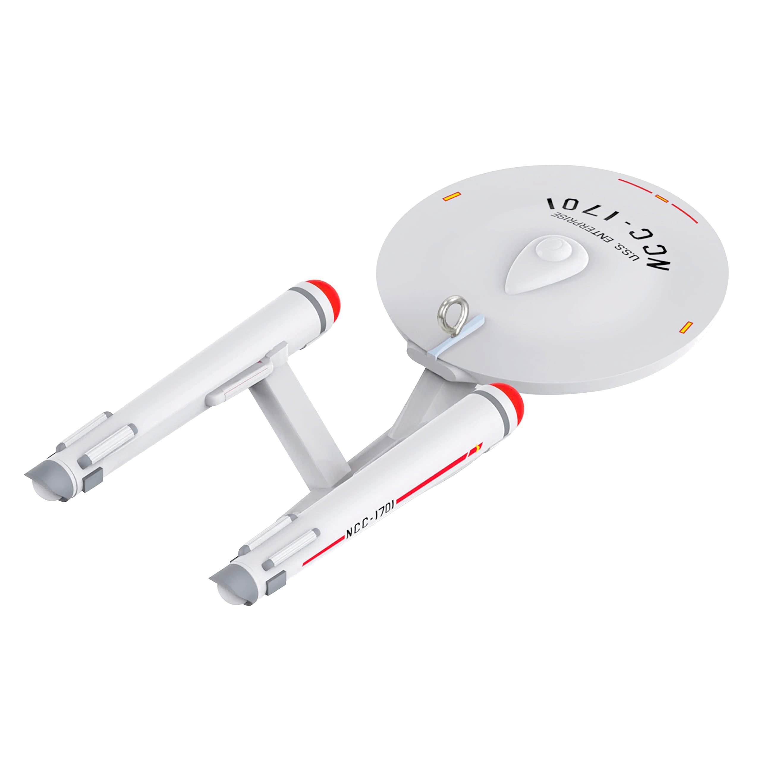 Hallmark Keepsake 0.035 Miniature Christmas Ornament 2023, Star Trek U.S.S. Enterprise NCC-1701 Mini, Gifts for Trekkies