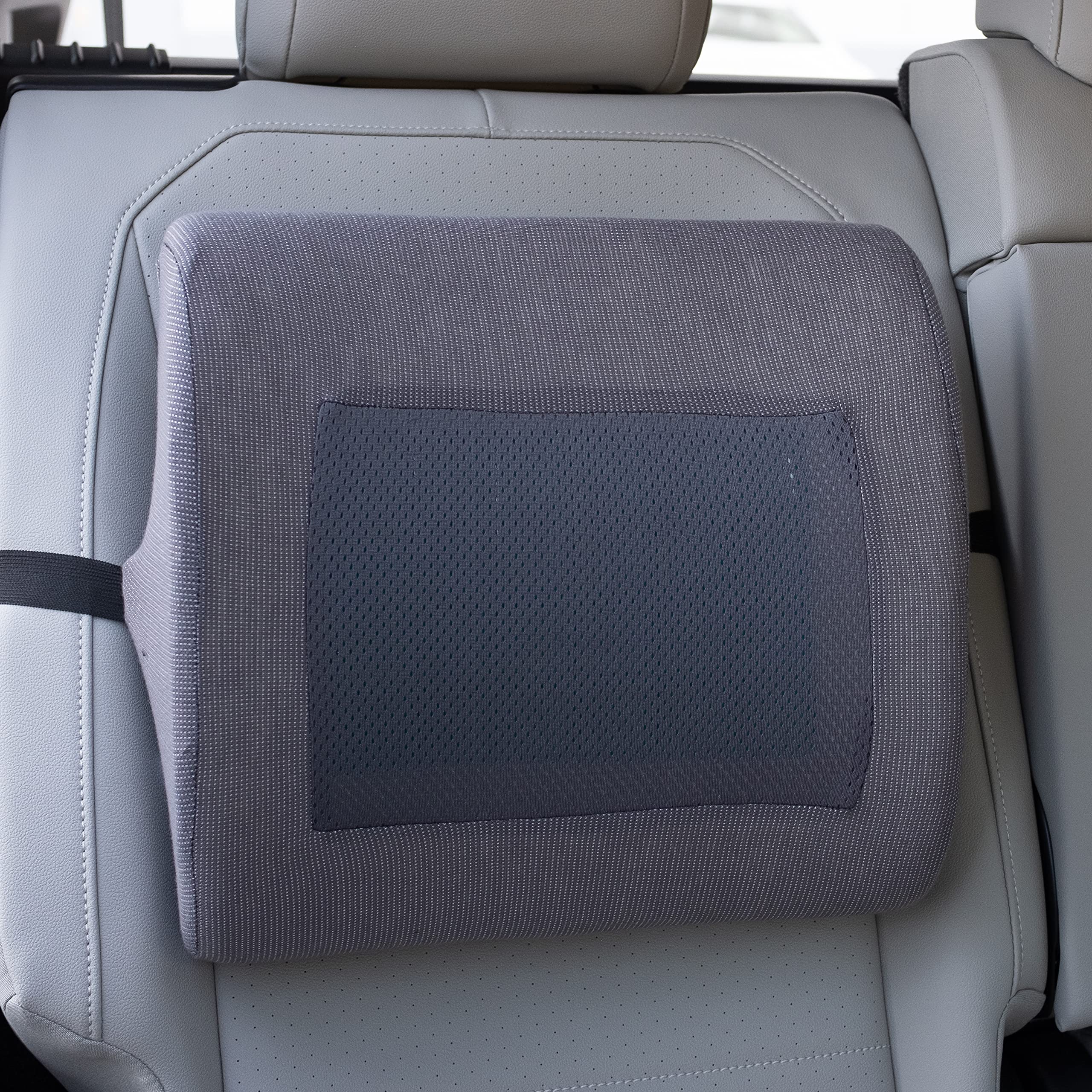 Gforce Office Chair, Adjustable, Comfort, Low/Mid Support, In Black Cooling Gel Memory Foam Back Cushion