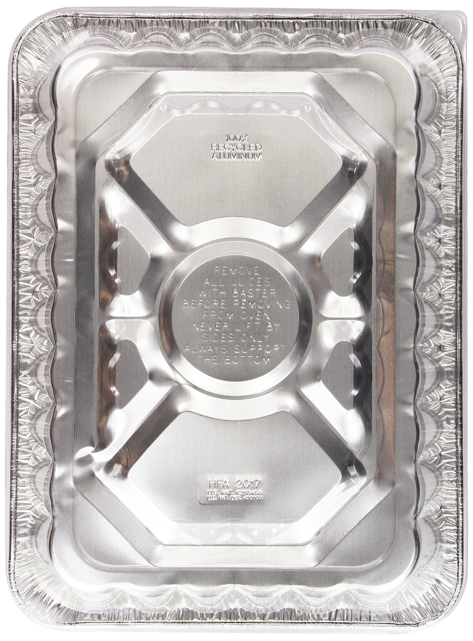 Handi-Foil Cook-N-Carry Medium Roaster With Lid