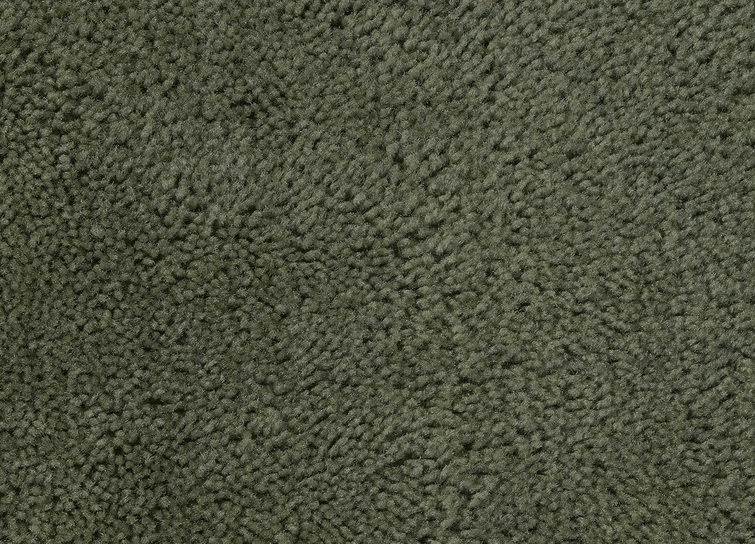 Garland Rug Traditional Plush Washable Nylon Rug, 30-Inch By 50-Inch, Deep Fern