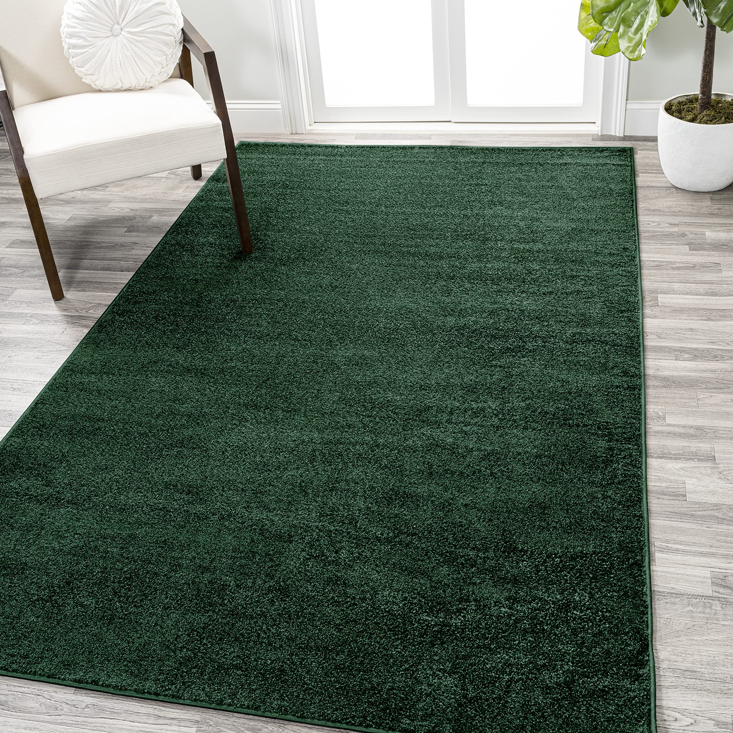 JONATHAN Y SEU100L-15 Haze Solid Low-Pile Indoor Area Rug, Coastal, Bohemian, Minimalist, Classic, Casual for Bedroom,Kitchen,Li