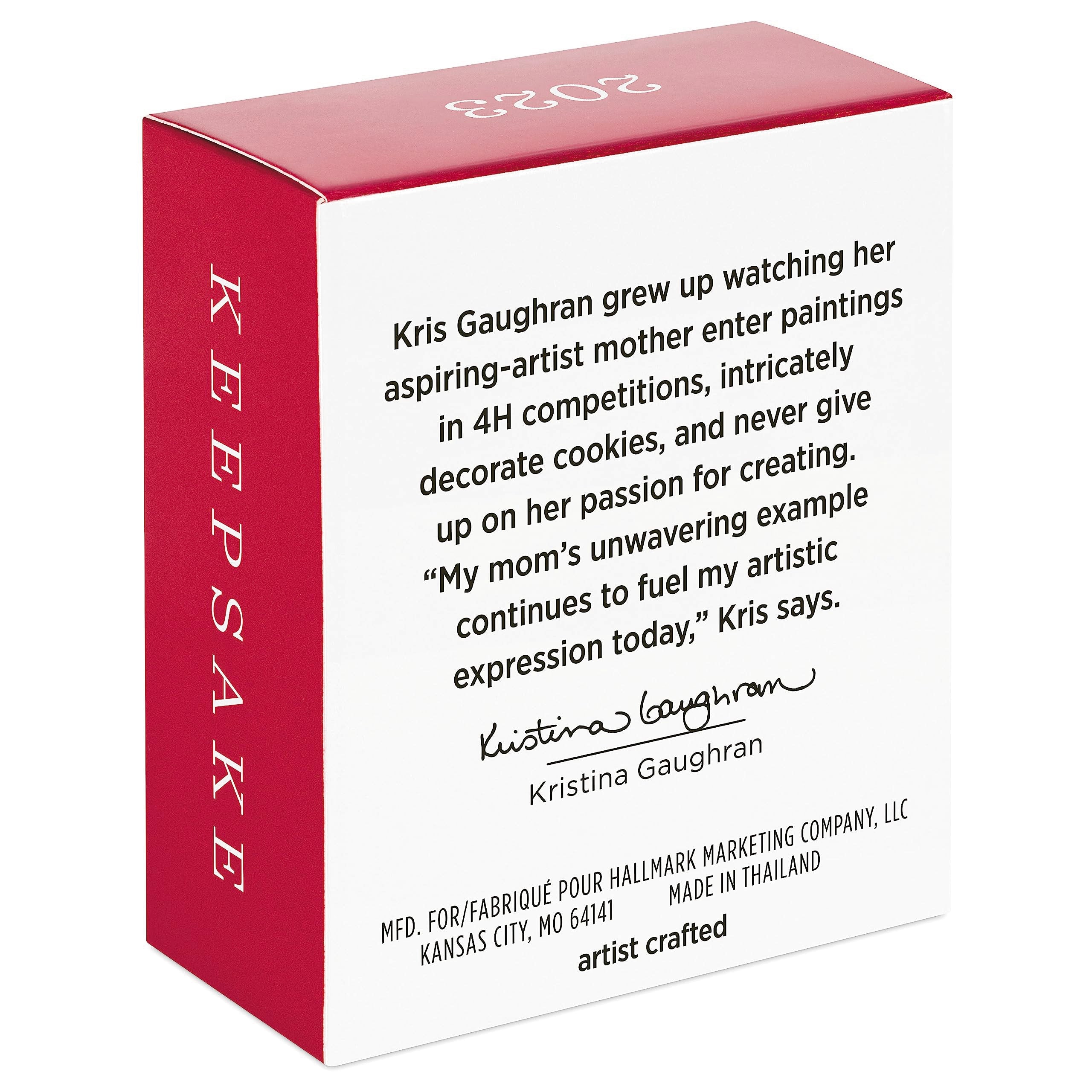 Hallmark Keepsake 1.125 Miniature Christmas Ornament 2023, Mini Petite Pansy Fairy